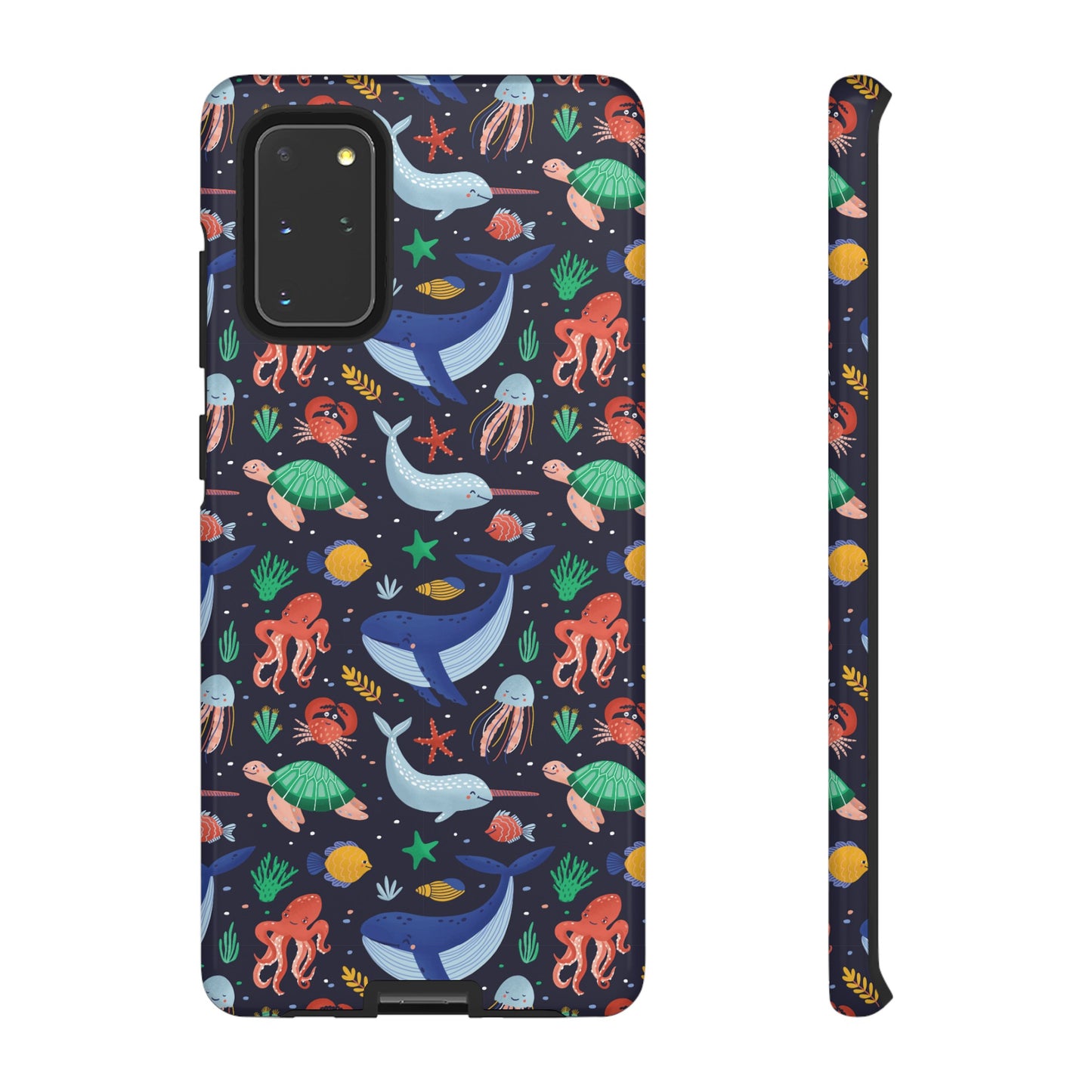 Sea Creatures Wallpaper Phone Case | iPhone 15 Plus/ Pro, 14, 13, 12| Google Pixel 7, Pro, 5| Samsung Galaxy S23 All Major Phone Models