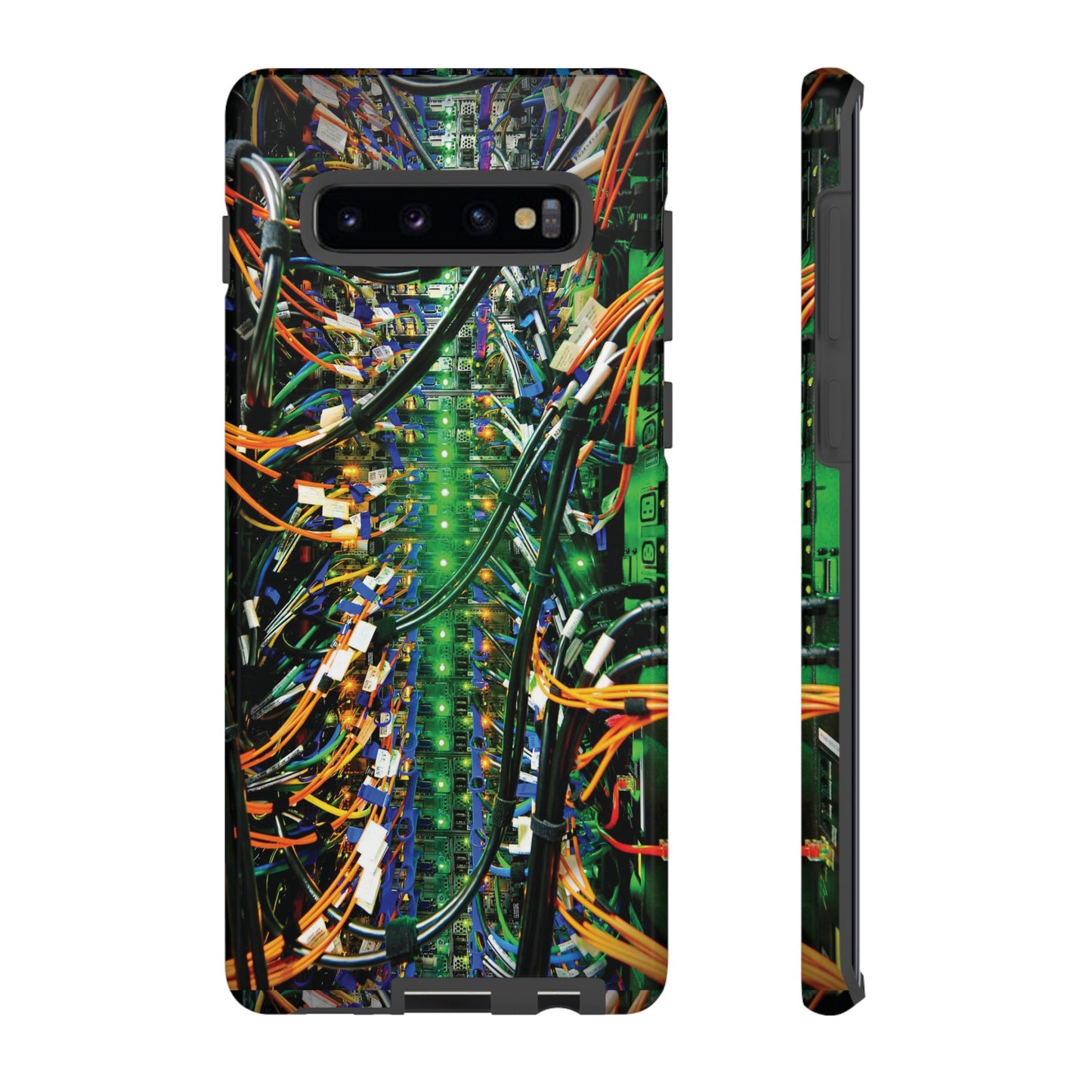 Green Computer Circuitboard Wallpaper Phone Case | iPhone 15 Plus/ Pro, 14, 13, 12| Google Pixel 7, Pro, 5| Samsung Galaxy S23 All Major Phone Models