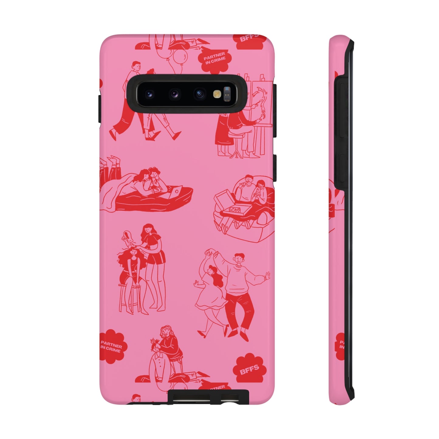 Pink Valentine's Day Wallpaper Phone Case | iPhone 15 Plus/ Pro, 14, 13, 12| Google Pixel 7, Pro, 5| Samsung Galaxy S23 All Major Phone Models