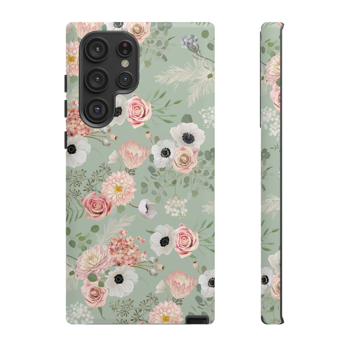 Pastel Flowers Phone Case | iPhone 15 Plus/ Pro, 14, 13, 12| Google Pixel 7, Pro, 5| Samsung Galaxy S23 All Major Phone Models