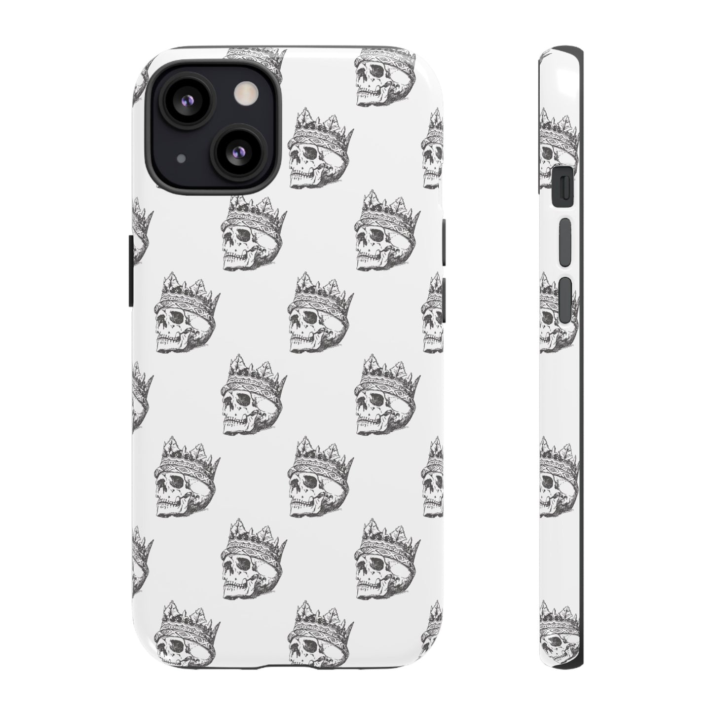 Skull Wallpaper Phone Case | iPhone 15 Plus/ Pro, 14, 13, 12| Google Pixel 7, Pro, 5| Samsung Galaxy S23 All Major Phone Models