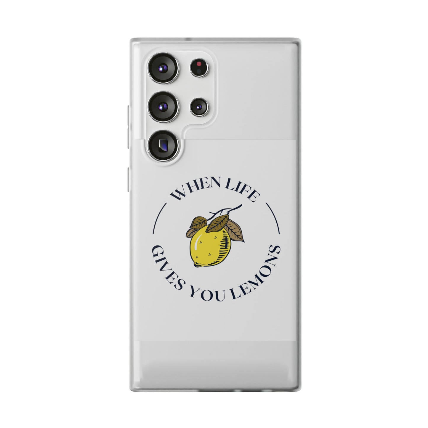 When Life Gives You Lemons Phone Case | iPhone 15 Plus/ Pro, 14, 13, 12| Samsung Galaxy S23 Models