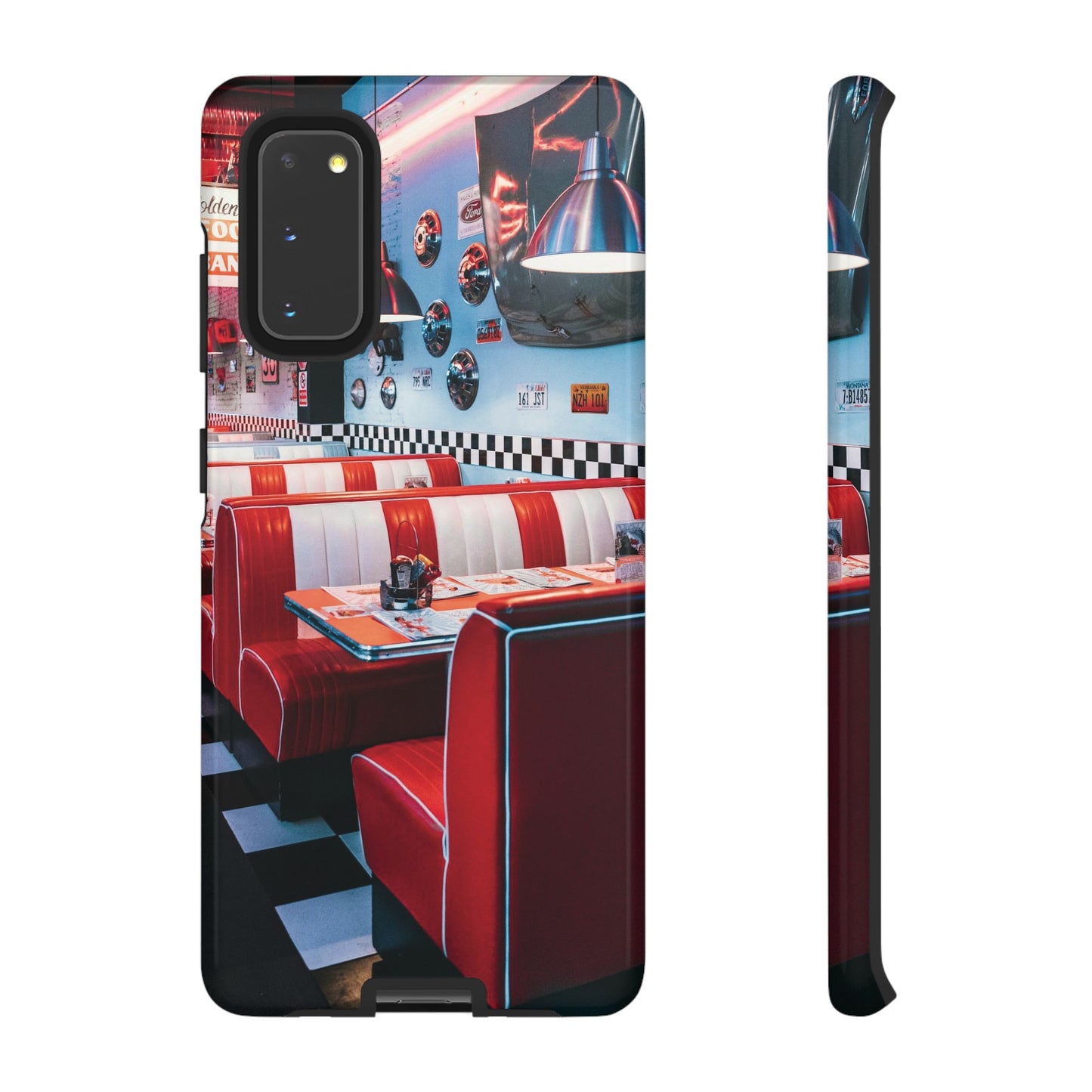 Diner Wallpaper Phone Case | iPhone 15 Plus/ Pro, 14, 13, 12| Google Pixel 7, Pro, 5| Samsung Galaxy S23 All Major Phone Models