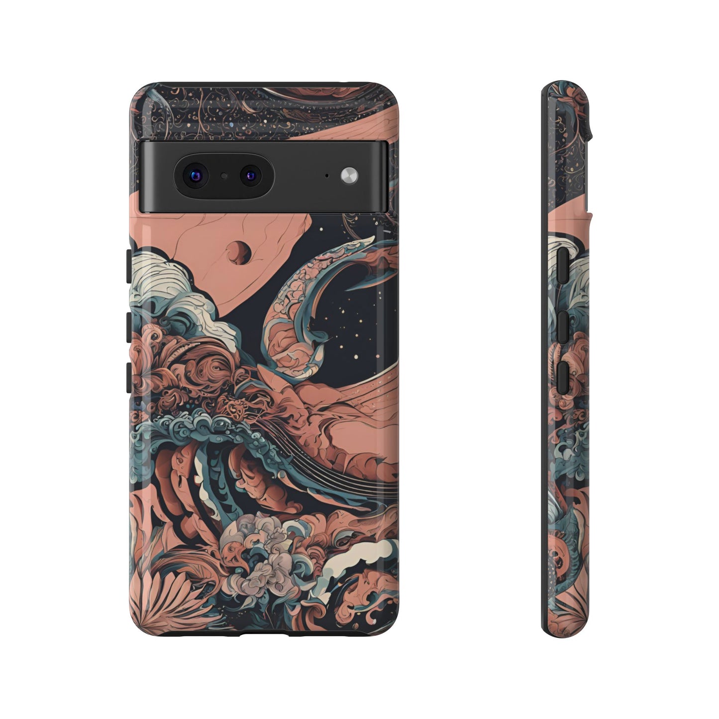 Abstract Landscape Phone Case| iPhone 15 Plus/ Pro, 14, 13, 12| Google Pixel 7, Pro, 5| Samsung Galaxy S23 All Major Phone Models