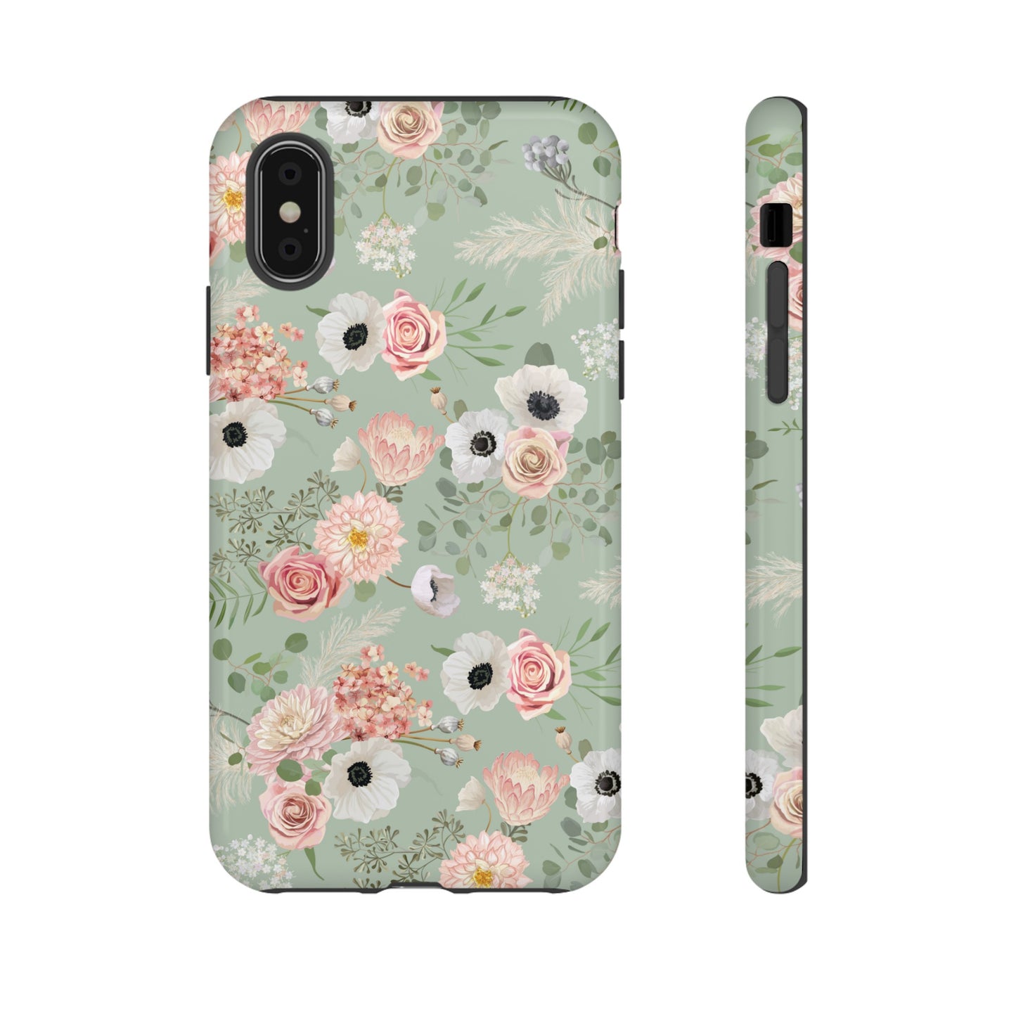 Pastel Flowers Phone Case | iPhone 15 Plus/ Pro, 14, 13, 12| Google Pixel 7, Pro, 5| Samsung Galaxy S23 All Major Phone Models