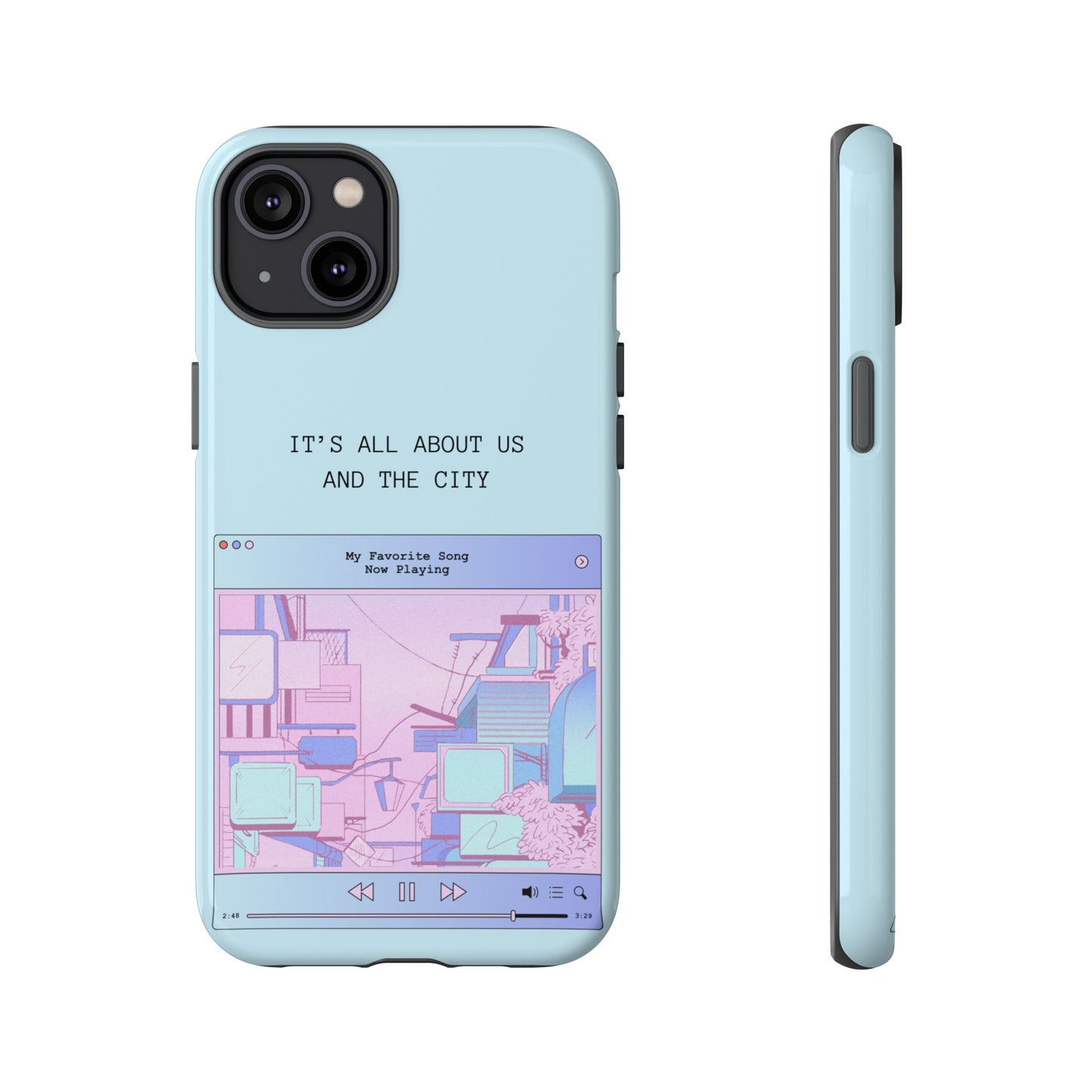 Us And The City Phone Case | iPhone 15 Plus/ Pro, 14, 13, 12| Google Pixel 7, Pro, 5| Samsung Galaxy S23 All Major Phone Models