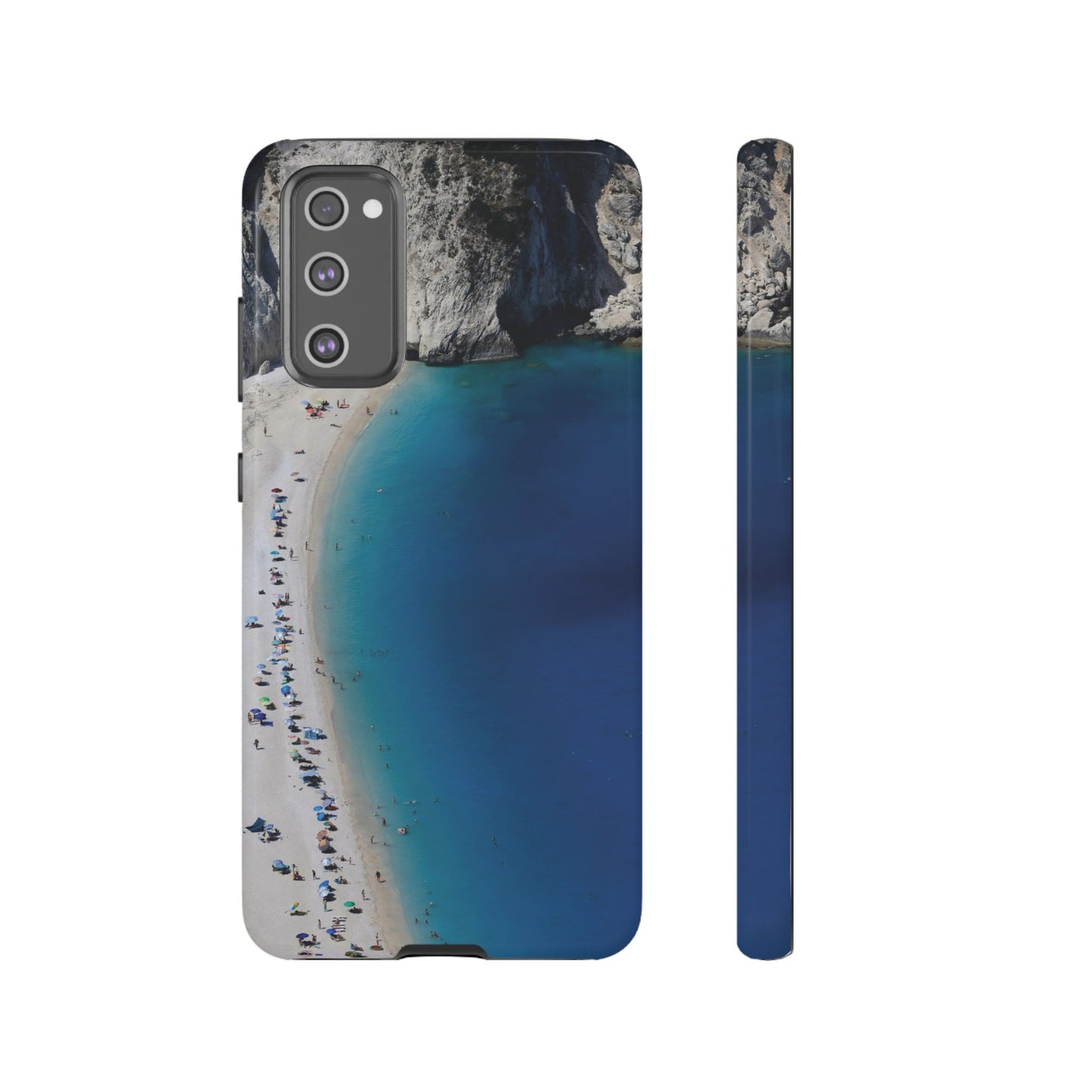 Blue Beach Wallpaper Phone Case | iPhone 15 Plus/ Pro, 14, 13, 12| Google Pixel 7, Pro, 5| Samsung Galaxy S23 All Major Phone Models