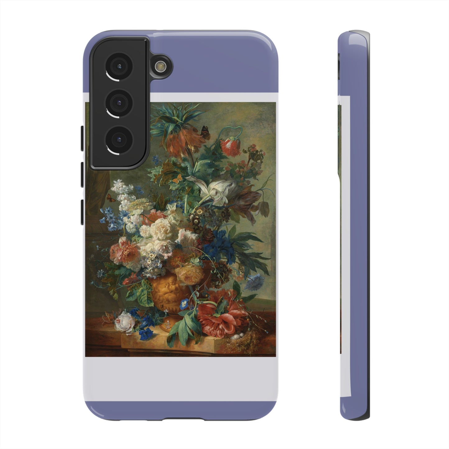 Flower Painting Wallpaper Phone Case | iPhone 15 Plus/ Pro, 14, 13, 12| Google Pixel 7, Pro, 5| Samsung Galaxy S23 All Major Phone Models