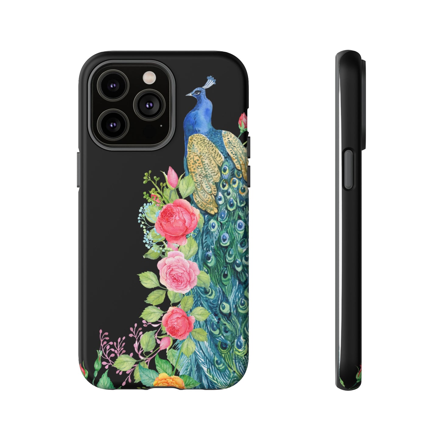 Peacock Wallpaper Phone Case | iPhone 15 Plus/ Pro, 14, 13, 12| Google Pixel 7, Pro, 5| Samsung Galaxy S23 All Major Phone Models