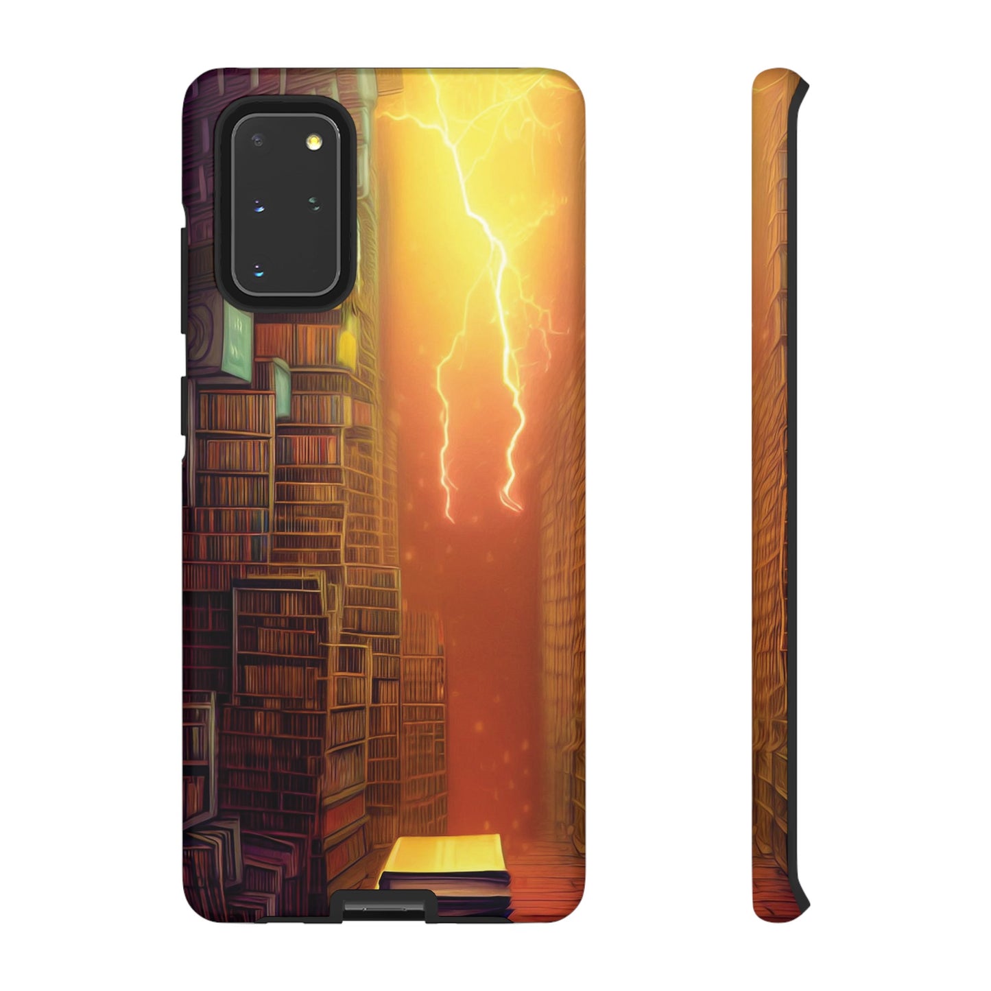 Lightning in the Library Wallpaper Phone Case | iPhone 15 Plus/ Pro, 14, 13, 12| Google Pixel 7, Pro, 5| Samsung Galaxy S23 All Major Phone Models