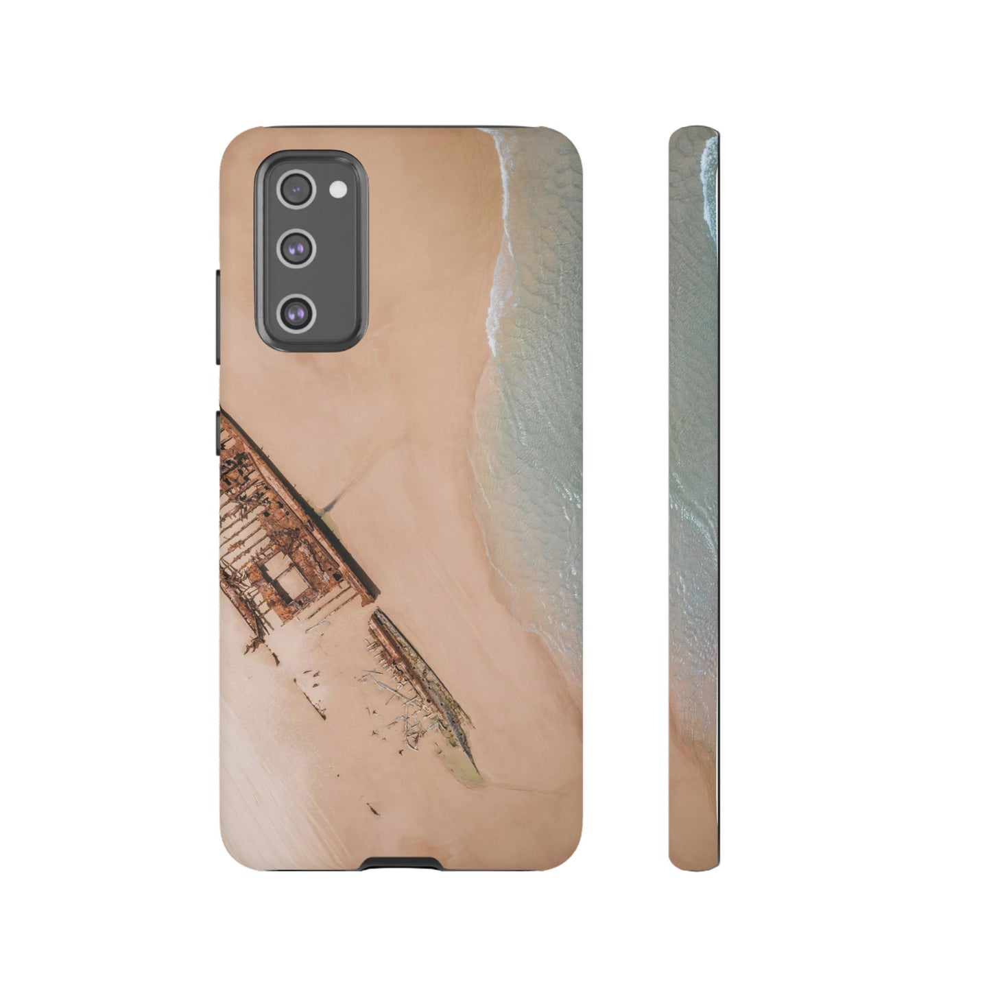 Fraser Island Shipwreck Wallpaper Phone Case | iPhone 15 Plus/ Pro, 14, 13, 12| Google Pixel 7, Pro, 5| Samsung Galaxy S23 All Major Phone Models