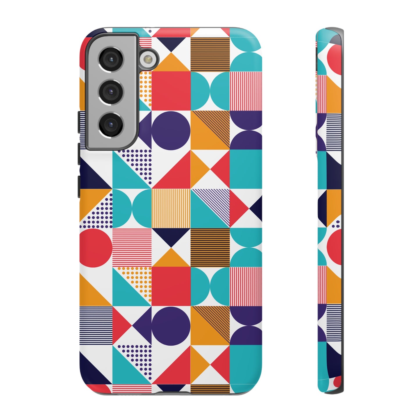 Geometric Patterned Wallpaper Phone Case | iPhone 15 Plus/ Pro, 14, 13, 12| Google Pixel 7, Pro, 5|Samsung Galaxy S23 All Major Phone Models