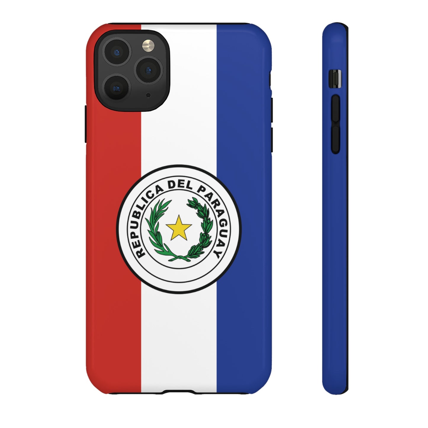 Paraguay Flag Phone Case | iPhone 15 Plus/ Pro, 14, 13, 12| Google Pixel 7, Pro, 5| Samsung Galaxy S23 All Major Phone Models