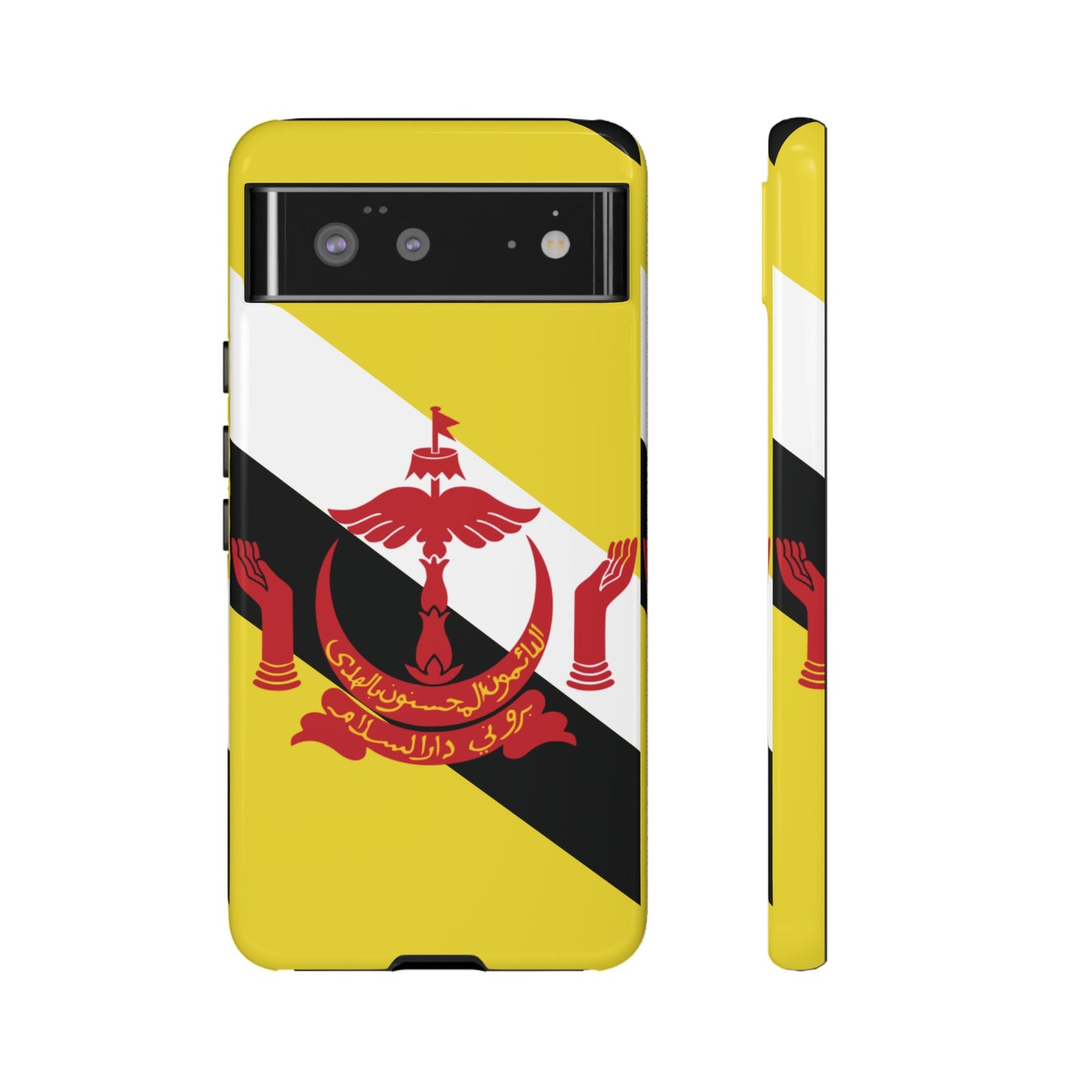 Brunei Flag Phone Case | iPhone 15 Plus/ Pro, 14, 13, 12| Google Pixel 7, Pro, 5| Samsung Galaxy S23 All Major Phone Models