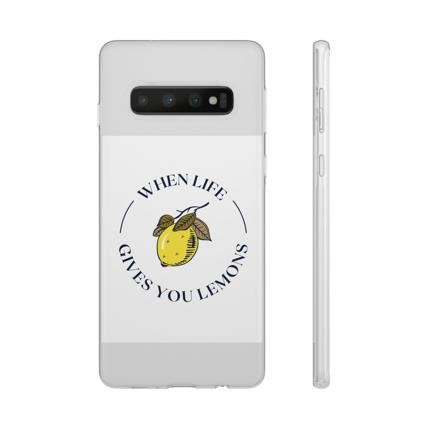 When Life Gives You Lemons Phone Case | iPhone 15 Plus/ Pro, 14, 13, 12| Samsung Galaxy S23 Models