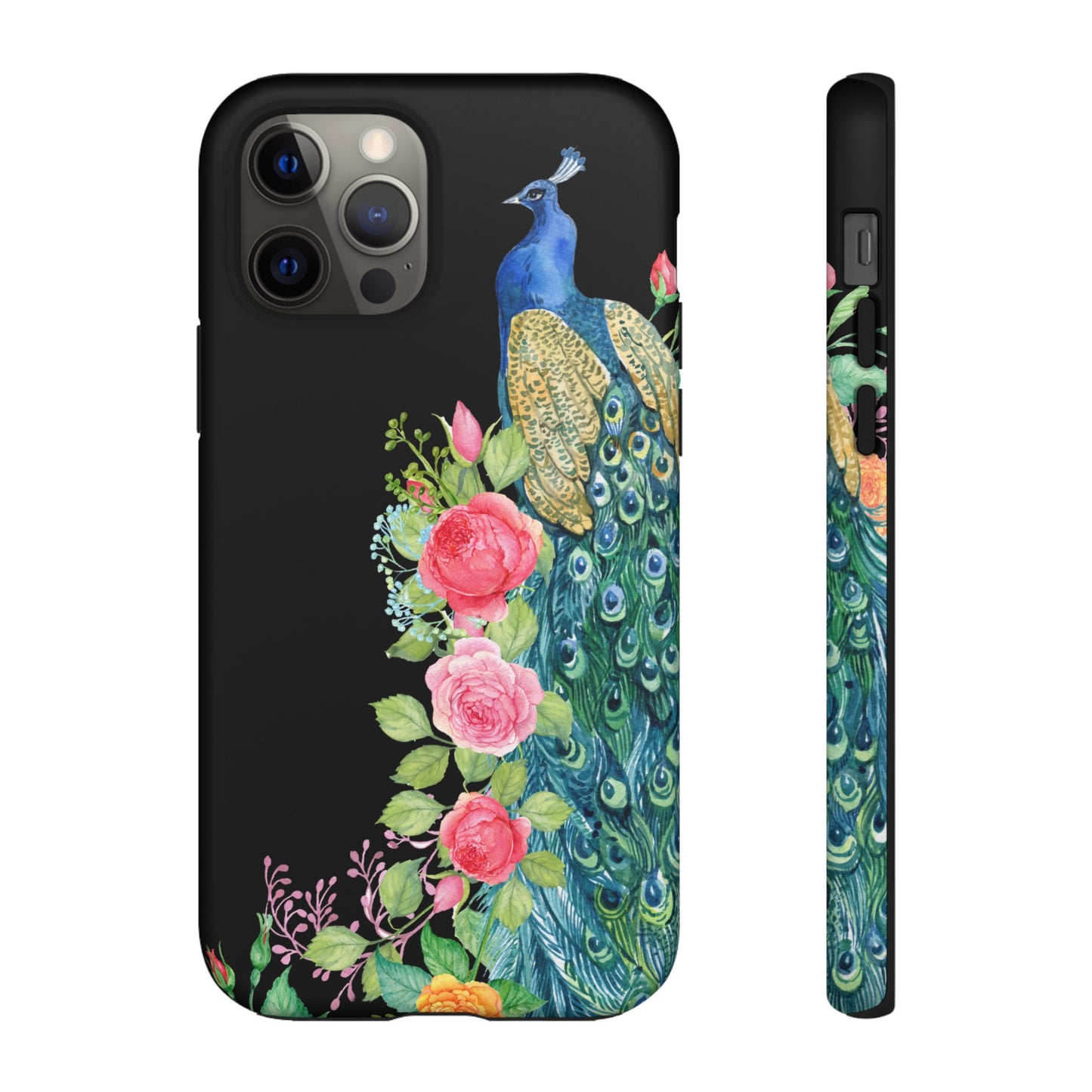 Peacock Wallpaper Phone Case | iPhone 15 Plus/ Pro, 14, 13, 12| Google Pixel 7, Pro, 5| Samsung Galaxy S23 All Major Phone Models