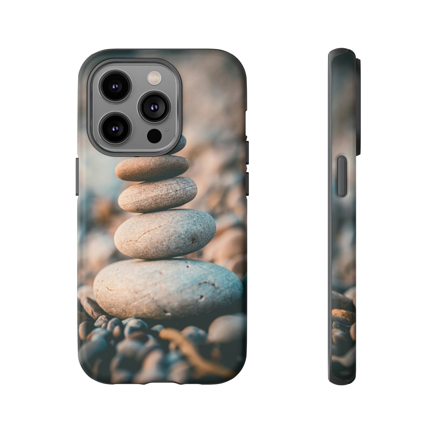 Rock Stack Wallpaper Phone Case | iPhone 15 Plus/ Pro, 14, 13, 12| Google Pixel 7, Pro, 5| Samsung Galaxy S23 All Major Phone Models