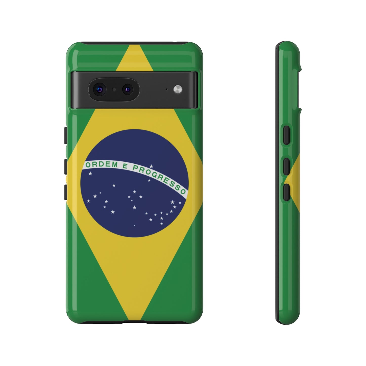 Brazil Flag Phone Case | iPhone 15 Plus/ Pro, 14, 13, 12| Google Pixel 7, Pro, 5| Samsung Galaxy S23 All Major Phone Models