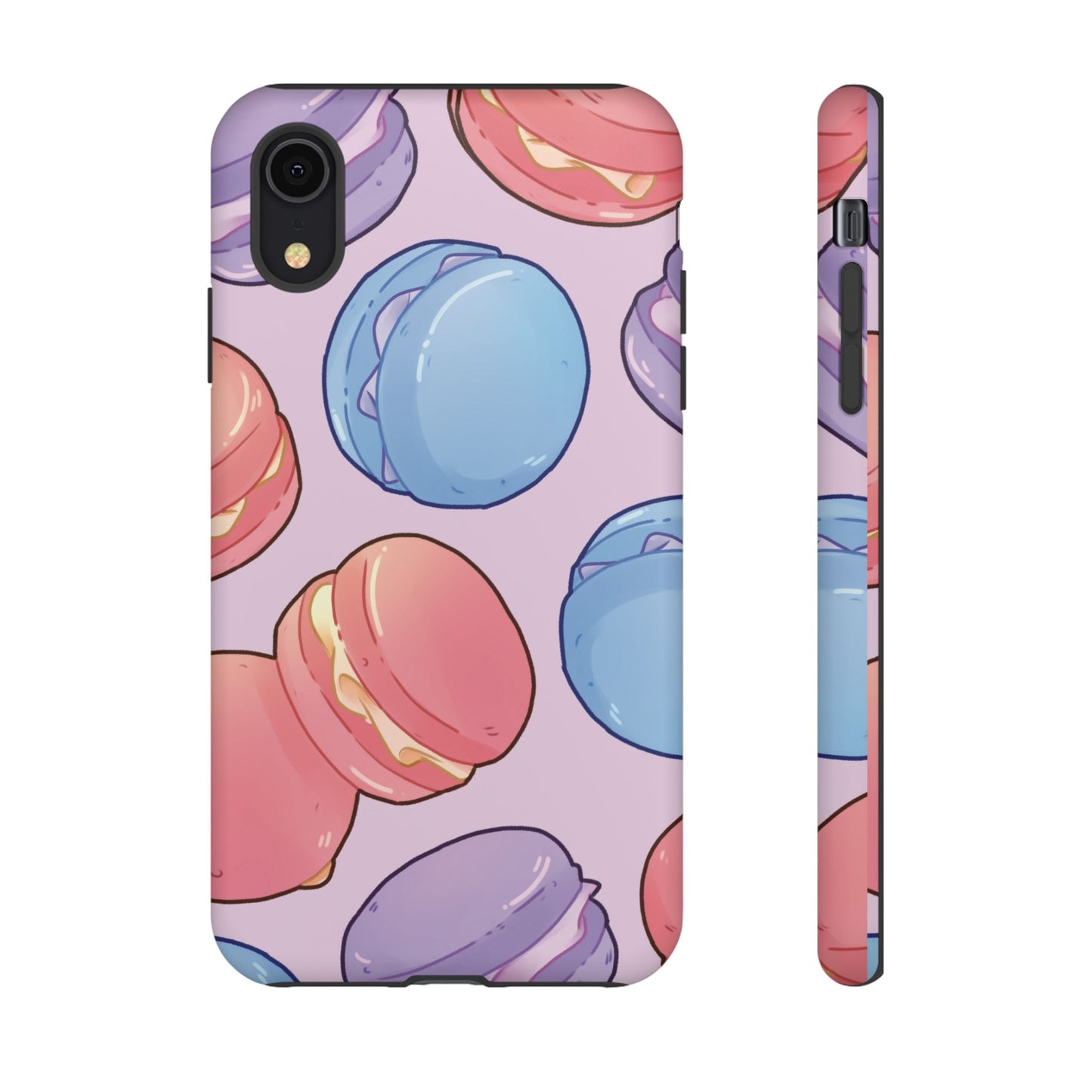 Macaron Wallpaper Phone Case | iPhone 15 Plus/ Pro, 14, 13, 12| Google Pixel 7, Pro, 5| Samsung Galaxy S23 All Major Phone Models