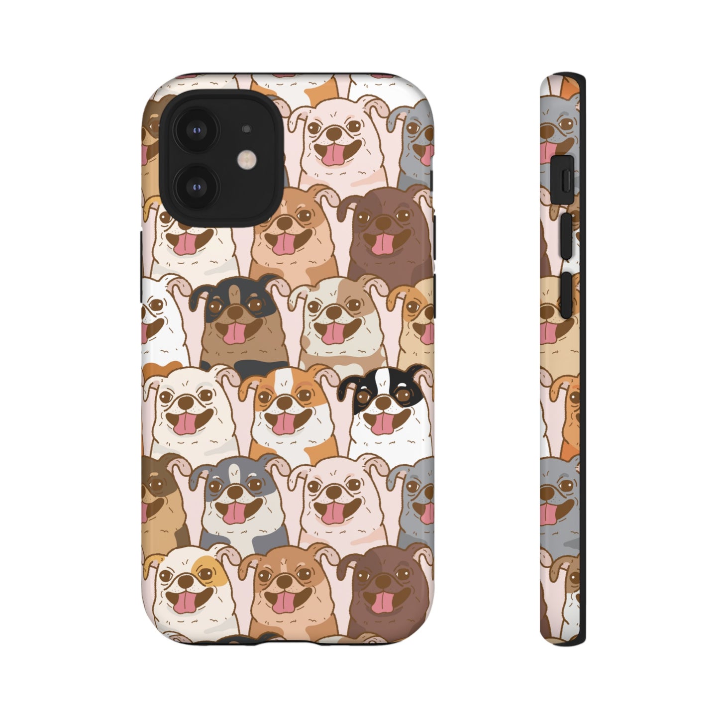 Dog Line Up Phone Case | iPhone 15 Plus/ Pro, 14, 13, 12| Google Pixel 7, Pro, 5| Samsung Galaxy S23 All Major Phone Models