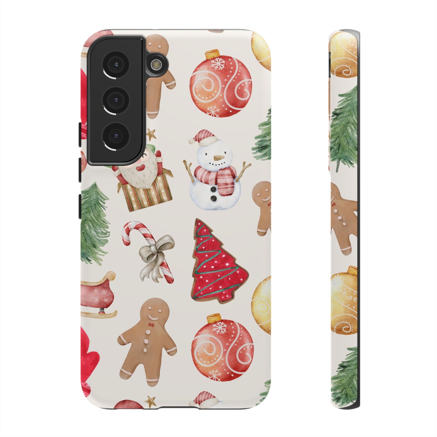 Collage Christmas Wallpaper Phone Case | iPhone 15 Plus/ Pro, 14, 13, 12| Google Pixel 7, Pro, 5| Samsung Galaxy S23 All Major Phone Models