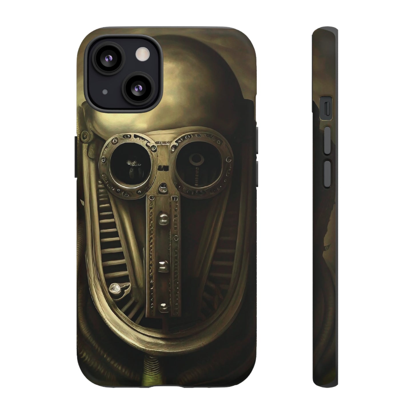 Sci-Fi Helmet Wallpaper Phone Case | iPhone 15 Plus/ Pro, 14, 13, 12| Google Pixel 7, Pro, 5| Samsung Galaxy S23 All Major Phone Models