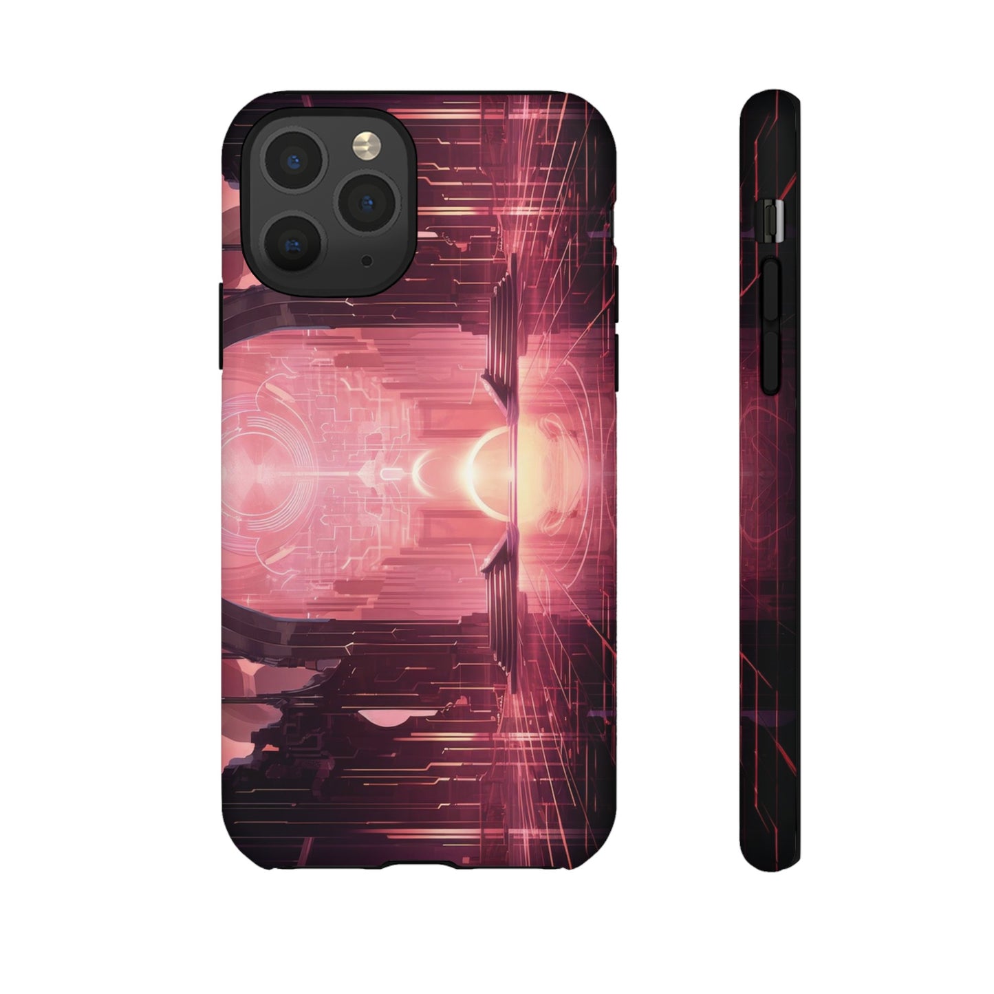 Sci-Fi Hall Wallpaper Phone Case | iPhone 15 Plus/ Pro, 14, 13, 12| Google Pixel 7, Pro, 5| Samsung Galaxy S23 All Major Phone Models