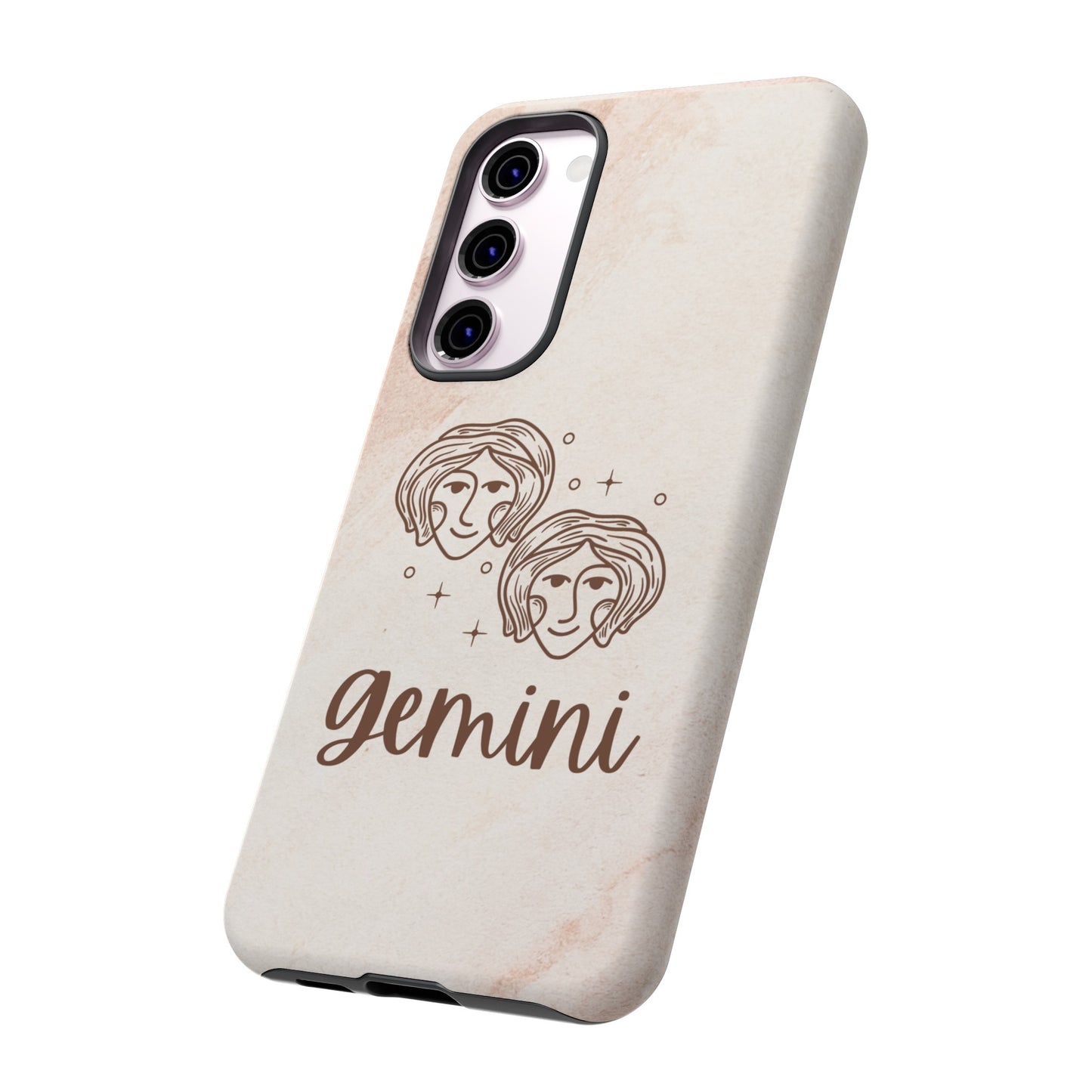 Gemini Wallpaper Phone Case | iPhone 15 Plus/ Pro, 14, 13, 12| Google Pixel 7, Pro, 5| Samsung Galaxy S23 All Major Phone Models