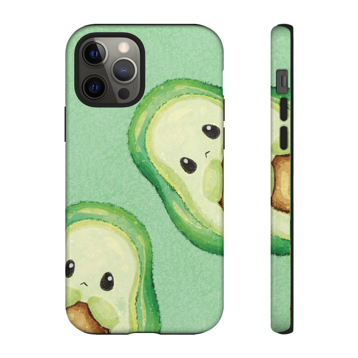 Avocado Friends Wallpaper Phone Case | iPhone 15 Plus/ Pro, 14, 13, 12| Google Pixel 7, Pro, 5| Samsung Galaxy S23 All Major Phone Models