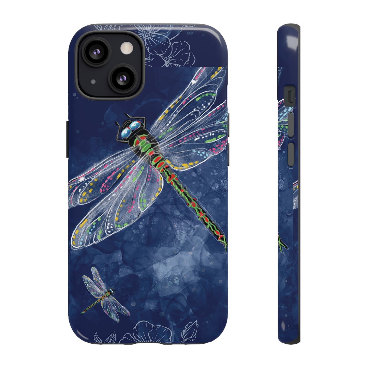 Dragonfly Wallpaper Phone Case | iPhone 15 Plus/ Pro, 14, 13, 12| Google Pixel 7, Pro, 5| Samsung Galaxy S23 All Major Phone Models