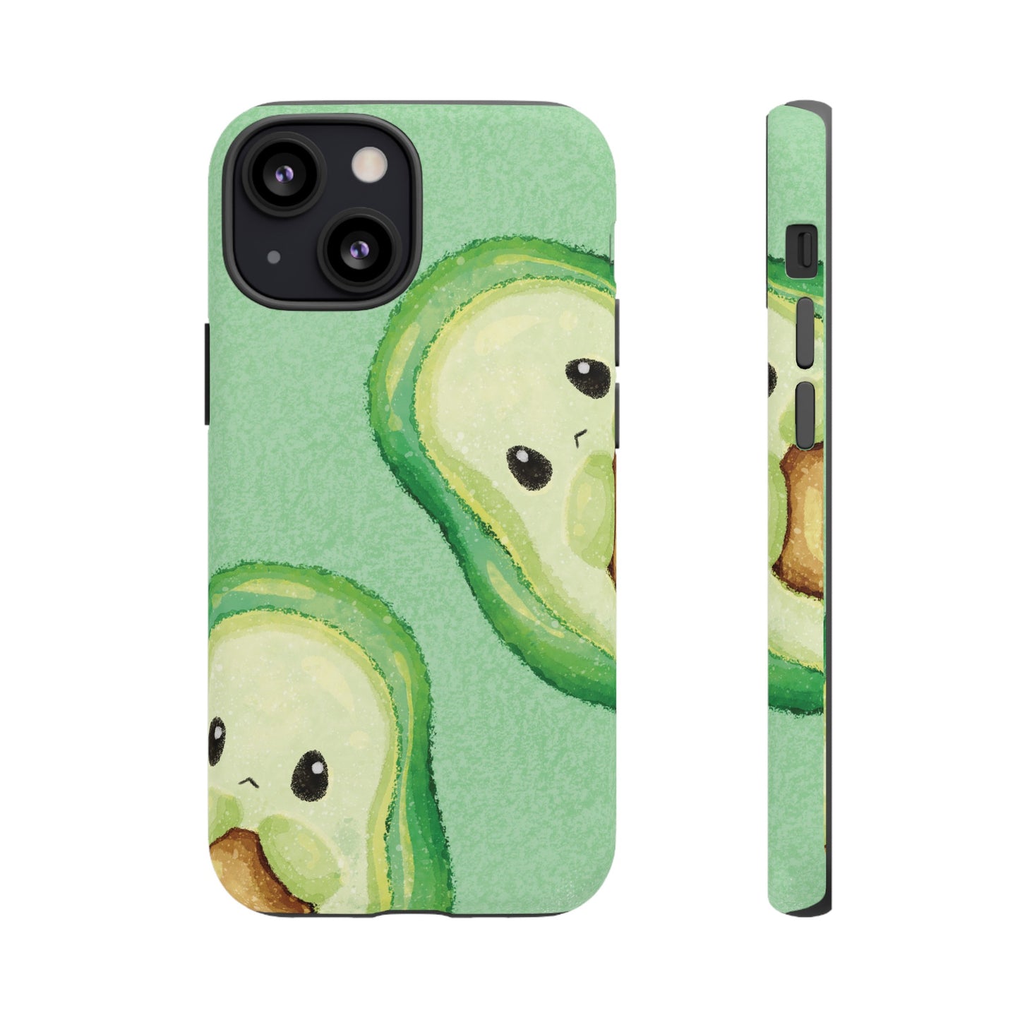 Avocado Friends Wallpaper Phone Case | iPhone 15 Plus/ Pro, 14, 13, 12| Google Pixel 7, Pro, 5| Samsung Galaxy S23 All Major Phone Models