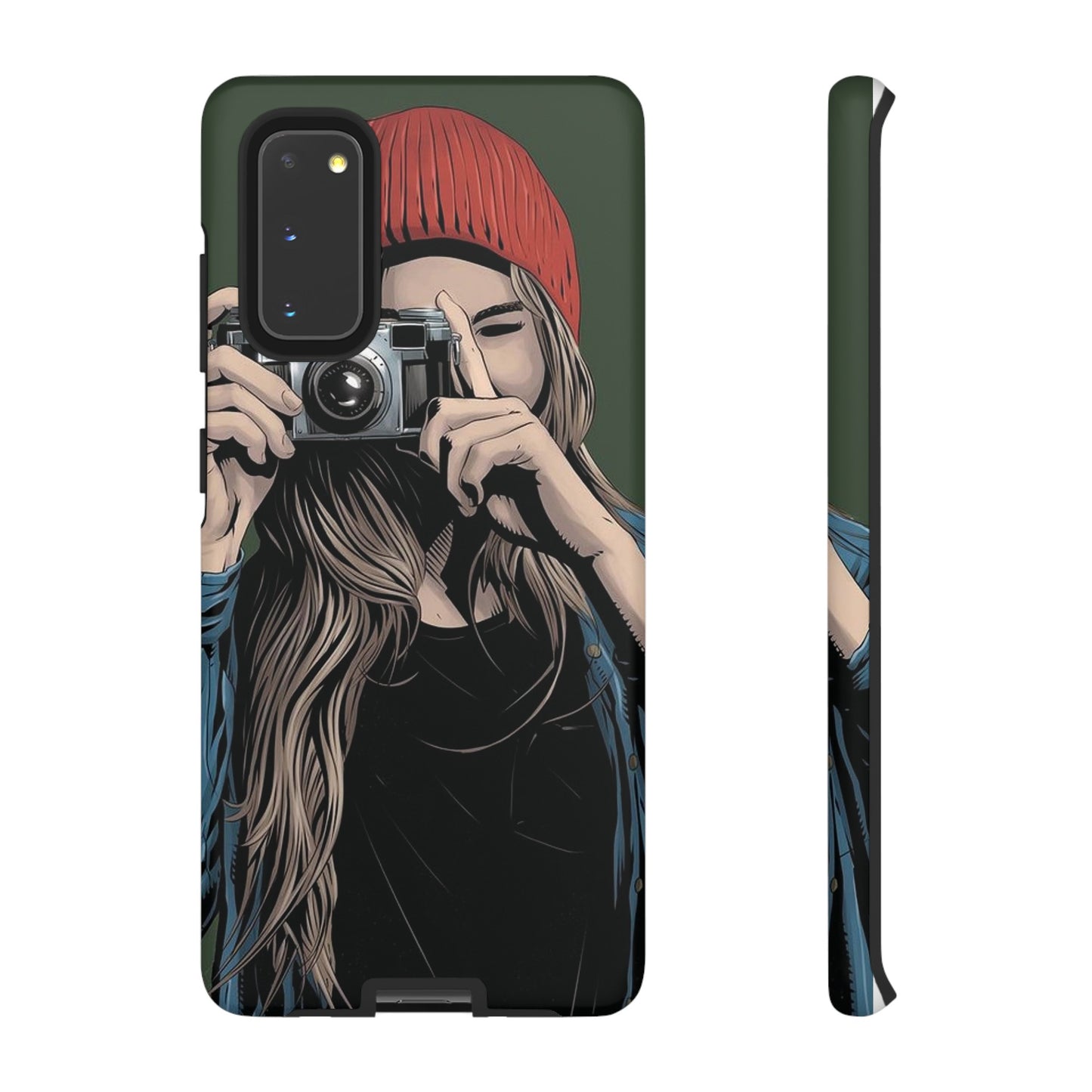 Camera Wallpaper Phone Case | iPhone 15 Plus/ Pro, 14, 13, 12| Google Pixel 7, Pro, 5| Samsung Galaxy S23 All Major Phone Models