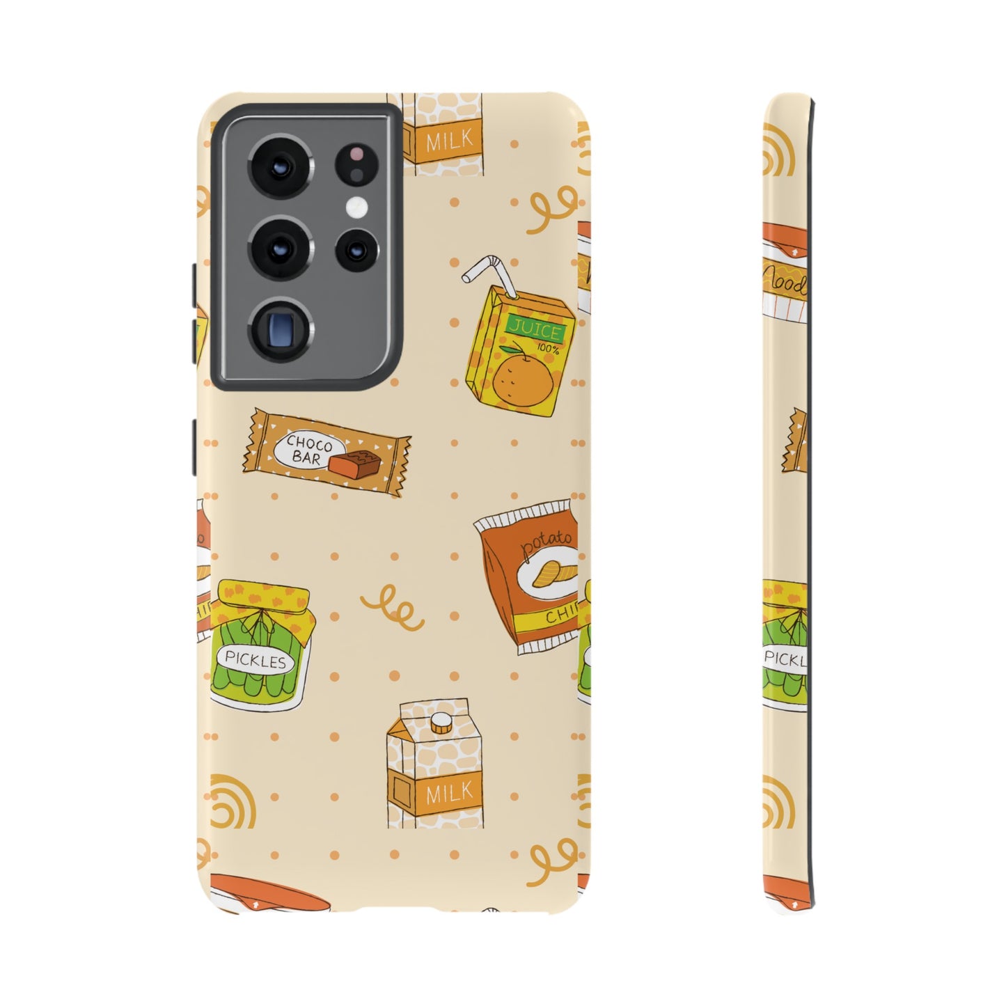 Food Wallpaper Phone Case | iPhone 15 Plus/ Pro, 14, 13, 12| Google Pixel 7, Pro, 5| Samsung Galaxy S23 All Major Phone Models