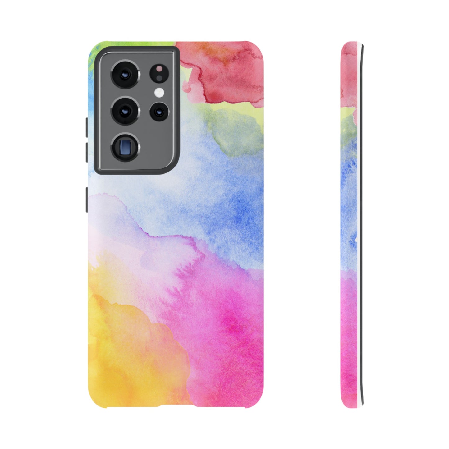 Watercolour Rainbow Phone Case | iPhone 15 Plus/ Pro, 14, 13, 12| Google Pixel 7, Pro, 5| Samsung Galaxy S23 All Major Phone Models