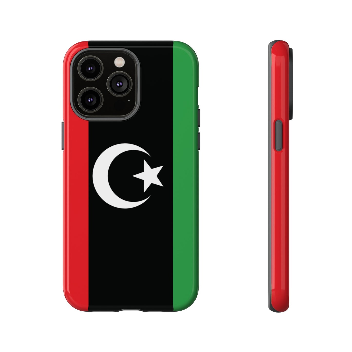 Libya Flag Phone Case | iPhone 15 Plus/ Pro, 14, 13, 12| Google Pixel 7, Pro, 5| Samsung Galaxy S23 All Major Phone Models