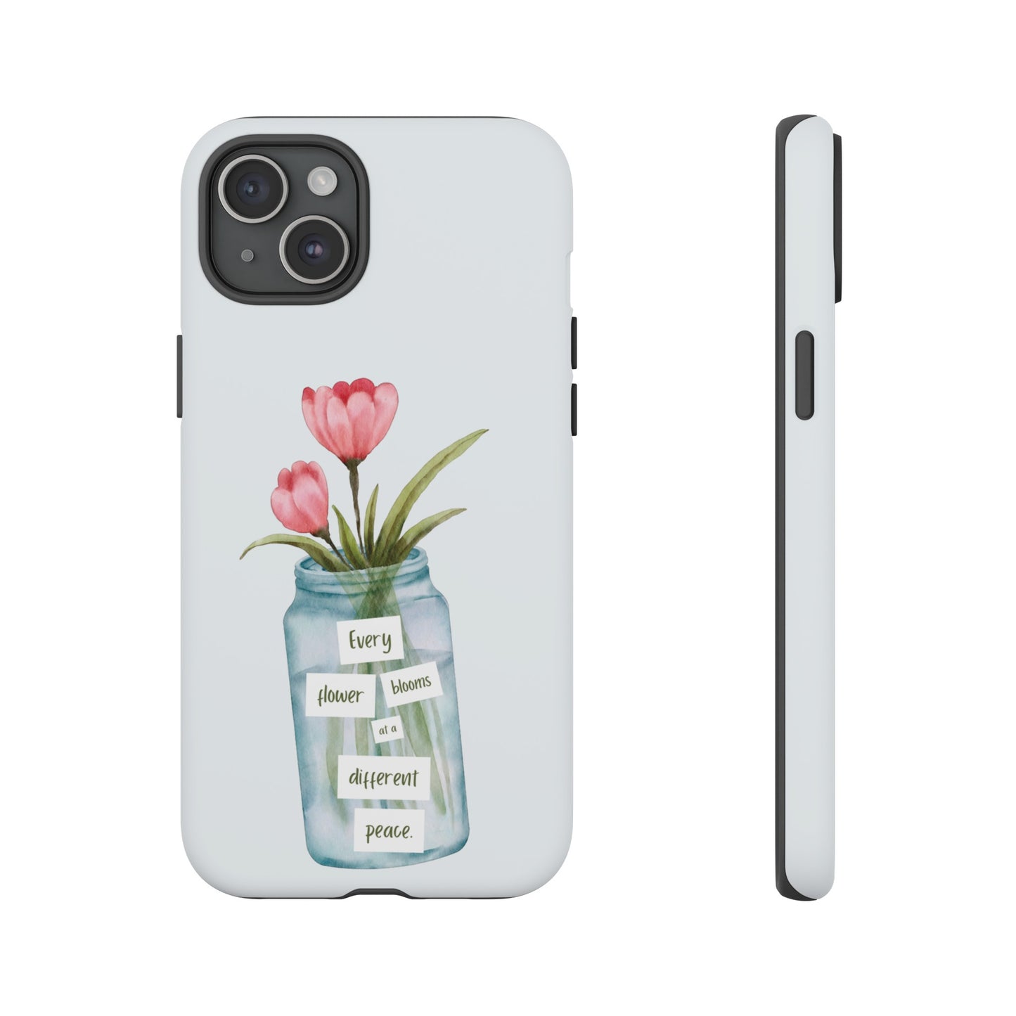 Flowers in a Jar Wallpaper Phone Case | iPhone 15 Plus/ Pro, 14, 13, 12| Google Pixel 7, Pro, 5| Samsung Galaxy S23 All Major Phone Models