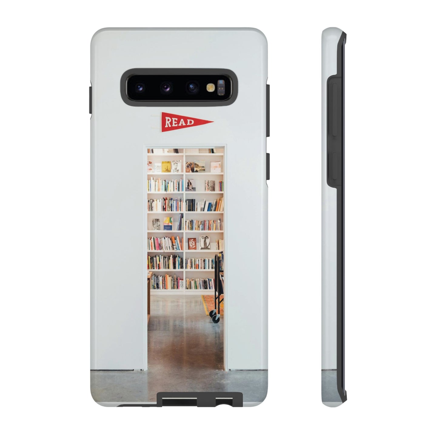 Peaceful Library Wallpaper Phone Case | iPhone 15 Plus/ Pro, 14, 13, 12| Google Pixel 7, Pro, 5| Samsung Galaxy S23 All Major Phone Models