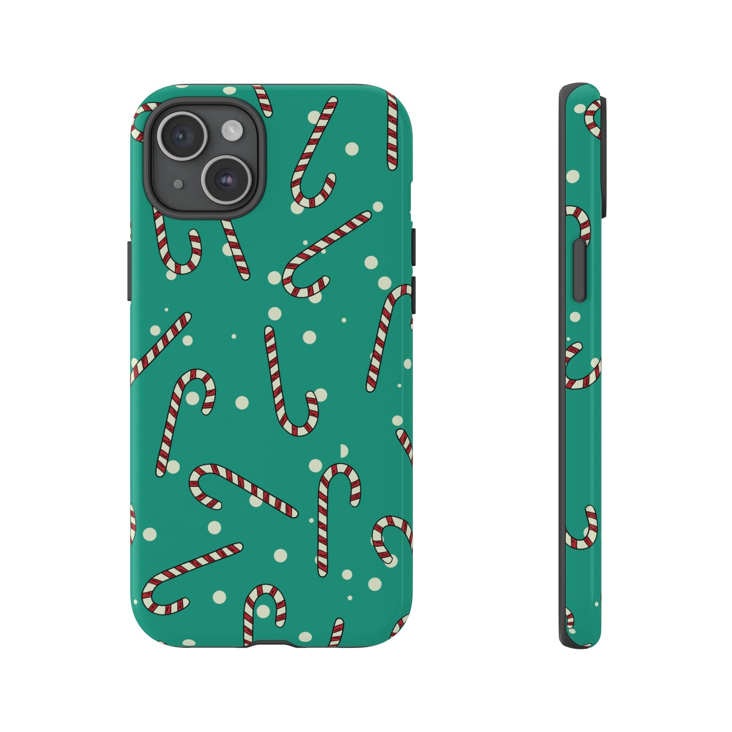 Candycane Wallpaper Phone Case | iPhone 15 Plus/ Pro, 14, 13, 12| Google Pixel 7, Pro, 5| Samsung Galaxy S23 All Major Phone Models