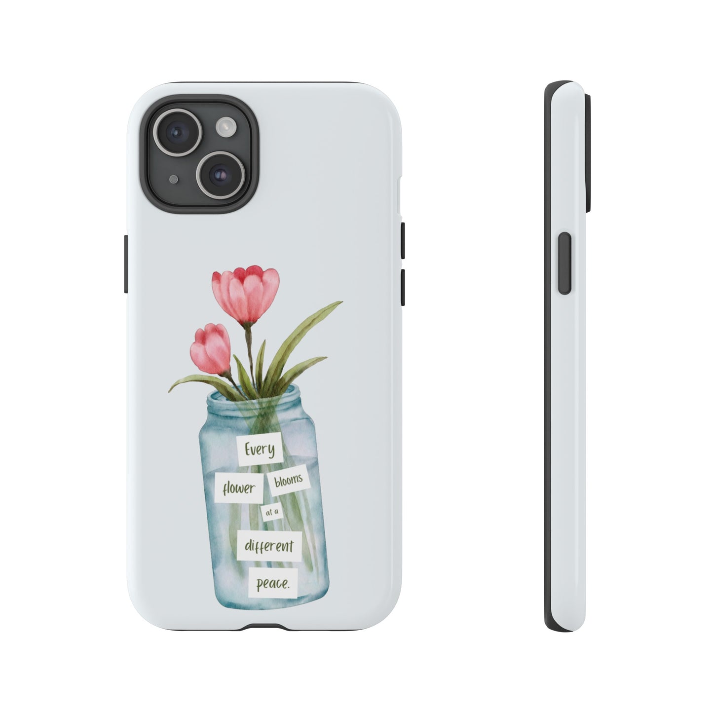 Flowers in a Jar Wallpaper Phone Case | iPhone 15 Plus/ Pro, 14, 13, 12| Google Pixel 7, Pro, 5| Samsung Galaxy S23 All Major Phone Models