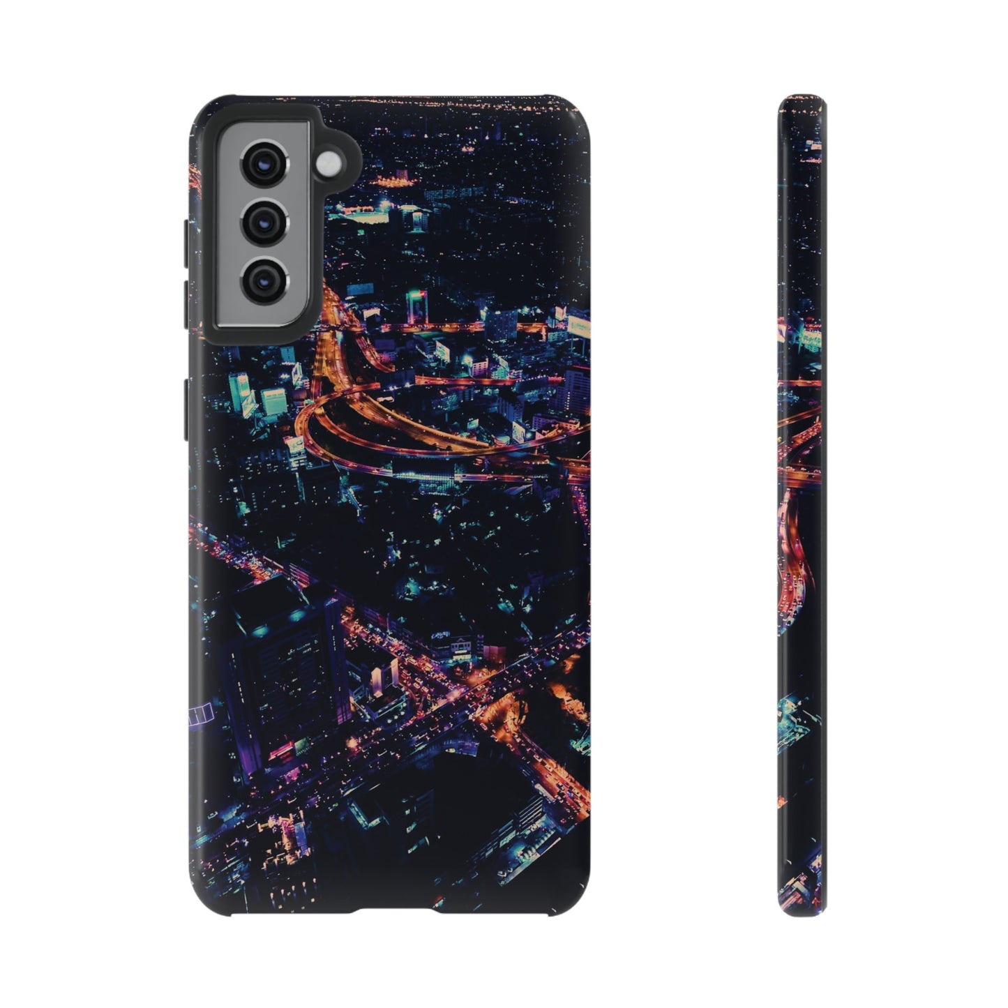 Busy City Wallpaper Phone Case | iPhone 15 Plus/ Pro, 14, 13, 12| Google Pixel 7, Pro, 5| Samsung Galaxy S23 All Major Phone Models