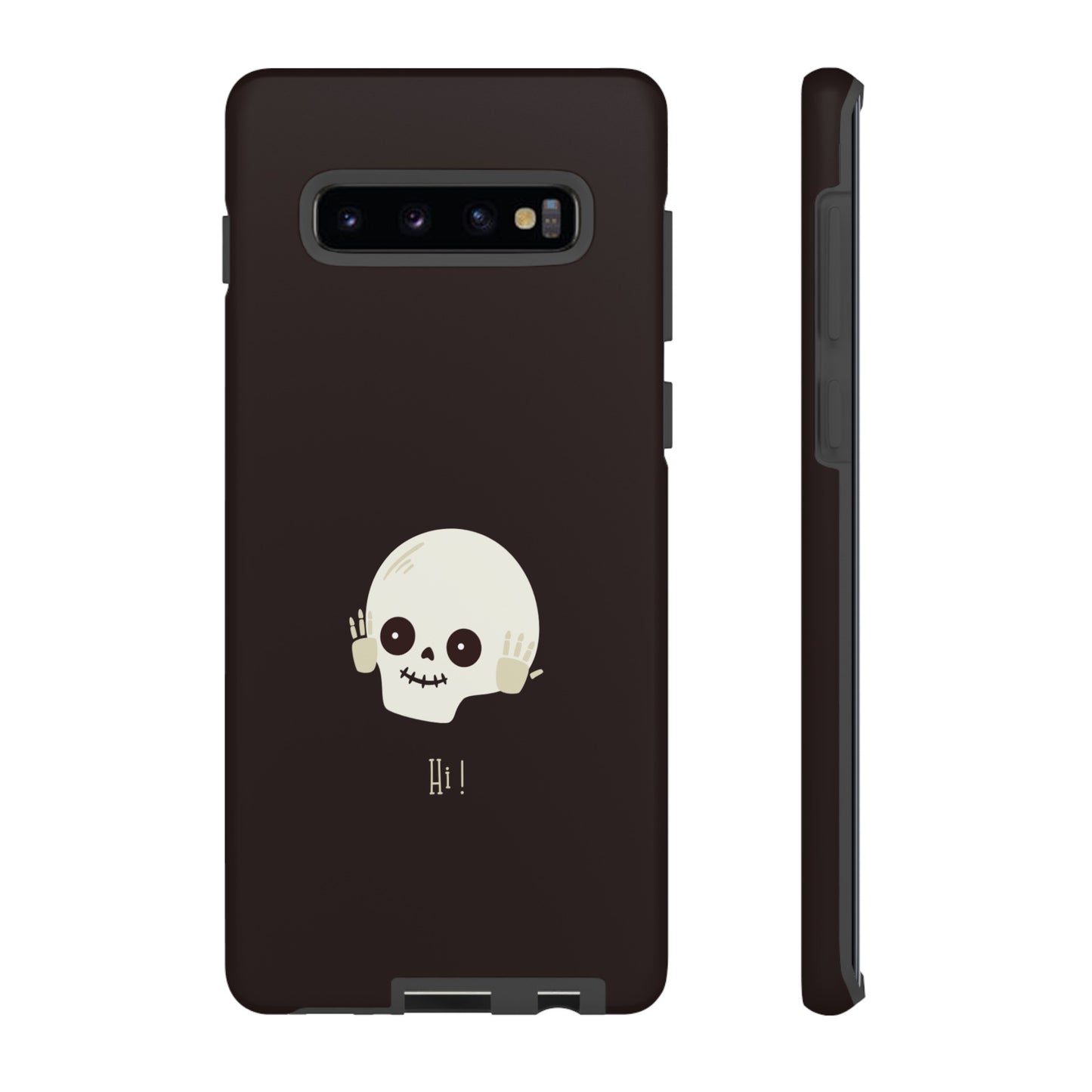 Hello Skull Phone Case | iPhone 15 Plus/ Pro, 14, 13, 12| Google Pixel 7, Pro, 5| Samsung Galaxy S23 All Major Phone Models