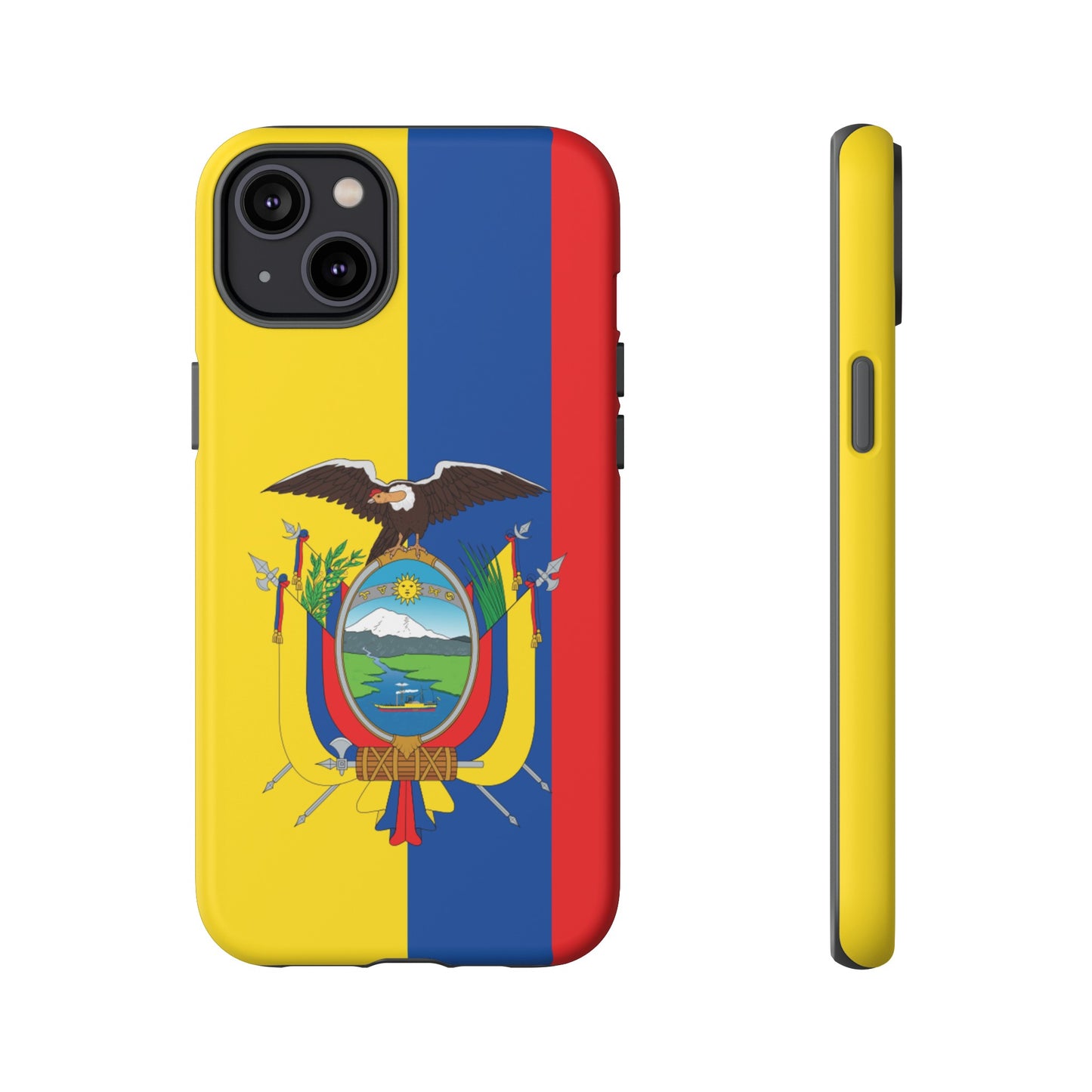 Ecuador Flag Phone Case | iPhone 15 Plus/ Pro, 14, 13, 12| Google Pixel 7, Pro, 5| Samsung Galaxy S23 All Major Phone Models