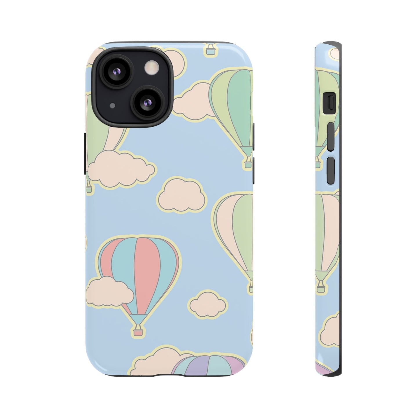 Hot Air Balloon Wallpaper Phone Case | iPhone 15 Plus/ Pro, 14, 13, 12| Google Pixel 7, Pro, 5| Samsung Galaxy S23 All Major Phone Models