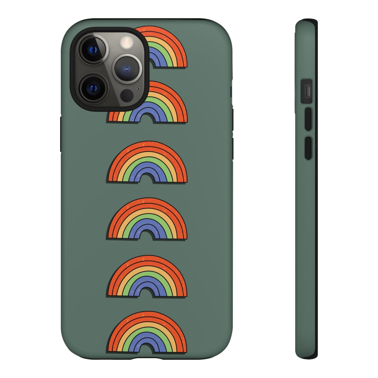 Rainbow Wallpaper Phone Case | iPhone 15 Plus/ Pro, 14, 13, 12| Google Pixel 7, Pro, 5| Samsung Galaxy S23 All Major Phone Models