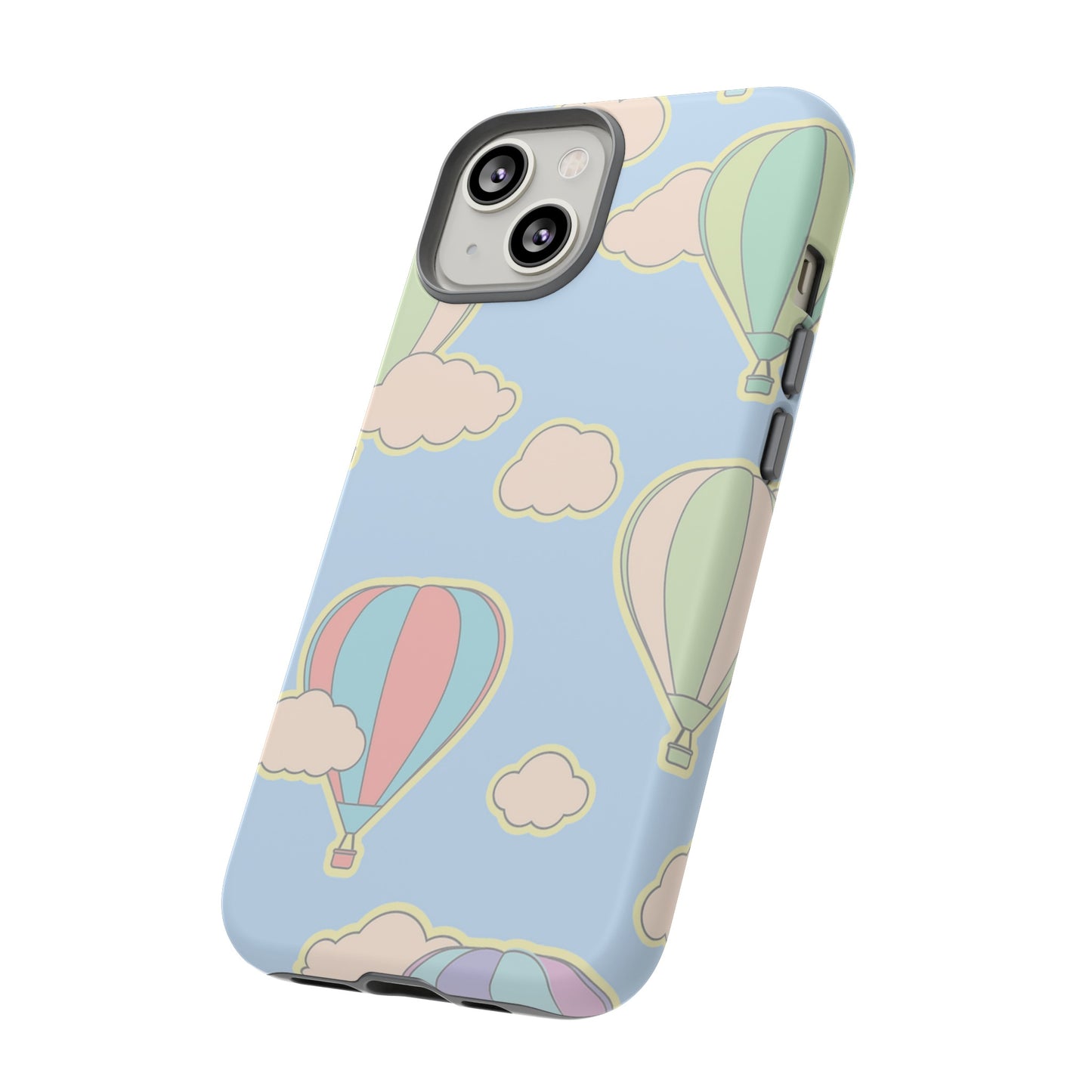 Hot Air Balloon Wallpaper Phone Case | iPhone 15 Plus/ Pro, 14, 13, 12| Google Pixel 7, Pro, 5| Samsung Galaxy S23 All Major Phone Models