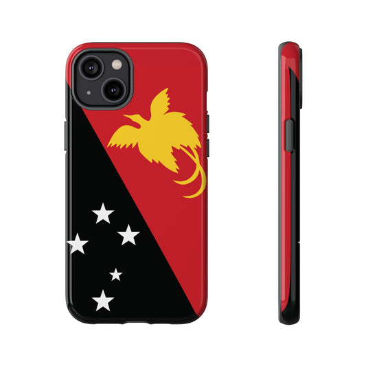 Papa New Guinea Flag Phone Case | iPhone 15 Plus/ Pro, 14, 13, 12| Google Pixel 7, Pro, 5| Samsung Galaxy S23 All Major Phone Models