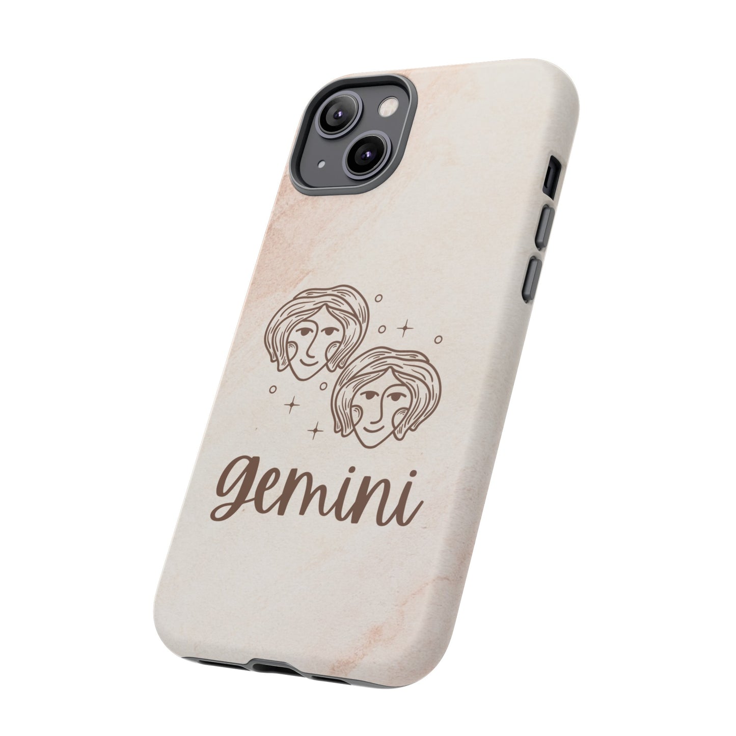 Gemini Wallpaper Phone Case | iPhone 15 Plus/ Pro, 14, 13, 12| Google Pixel 7, Pro, 5| Samsung Galaxy S23 All Major Phone Models