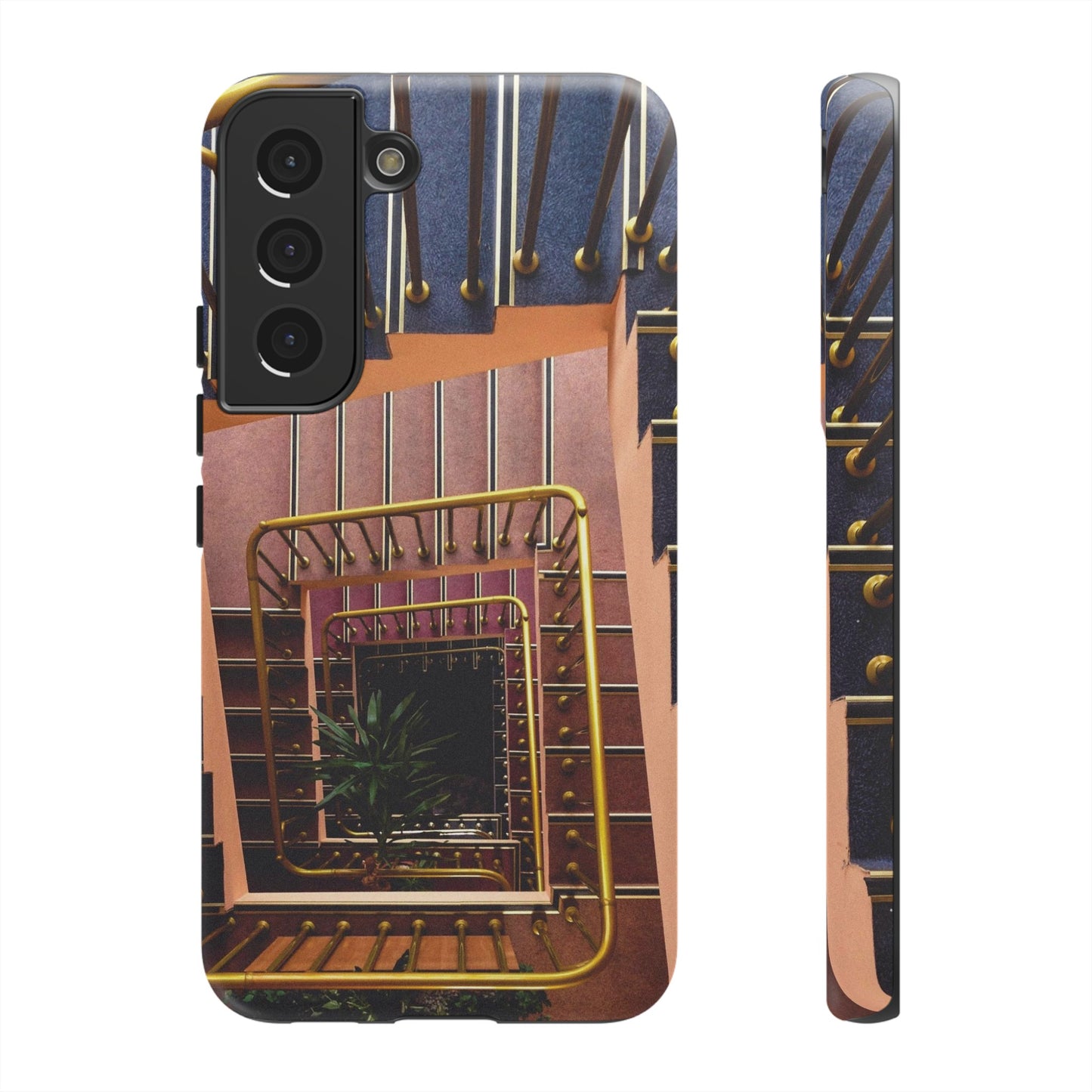 Spiral Staircase Wallpaper Phone Case | iPhone 15 Plus/ Pro, 14, 13, 12| Google Pixel 7, Pro, 5| Samsung Galaxy S23 All Major Phone Models