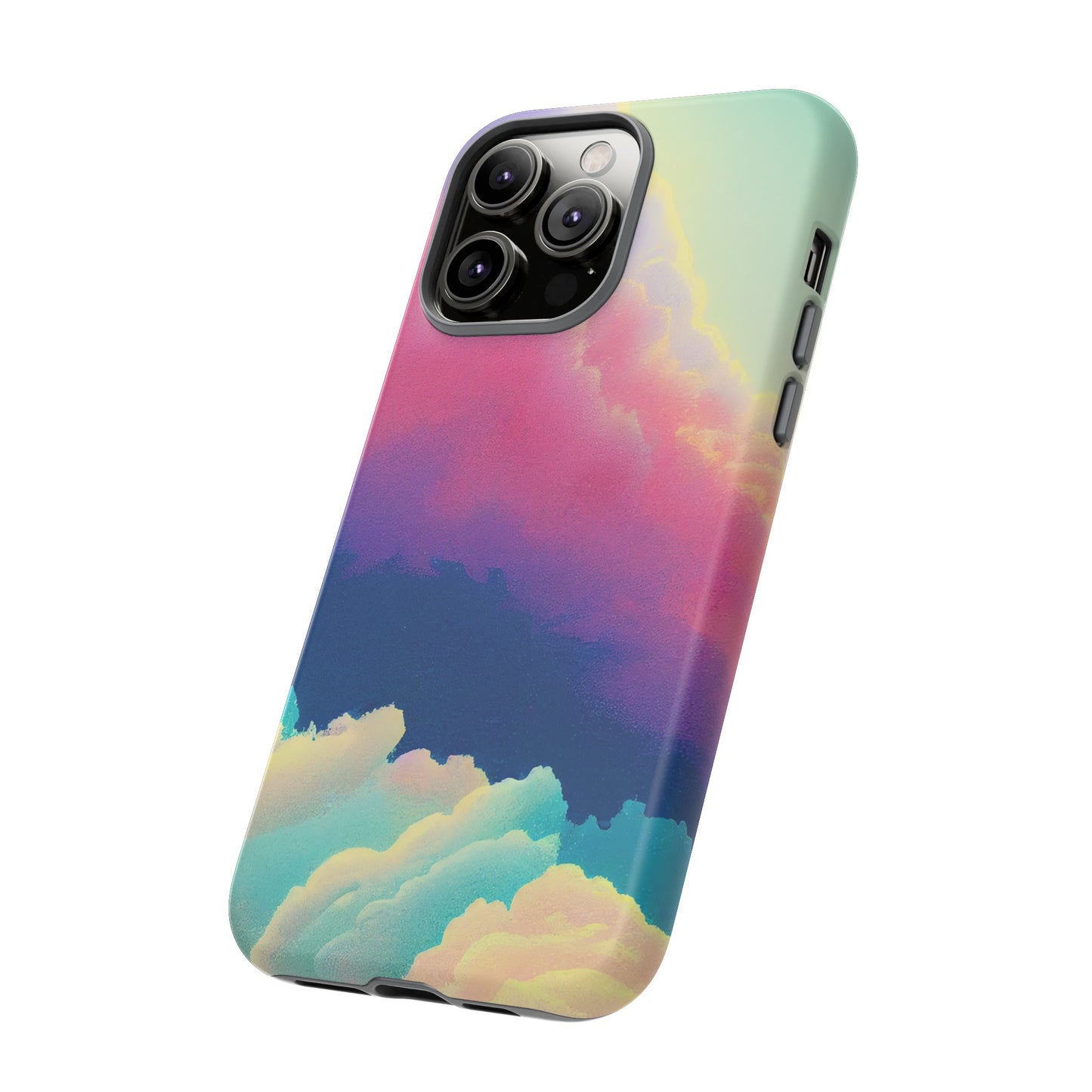 Colourful Clouds Wallpaper Phone Case | iPhone 15 Plus/ Pro, 14, 13, 12| Google Pixel 7, Pro, 5| Samsung Galaxy S23 All Major Phone Models