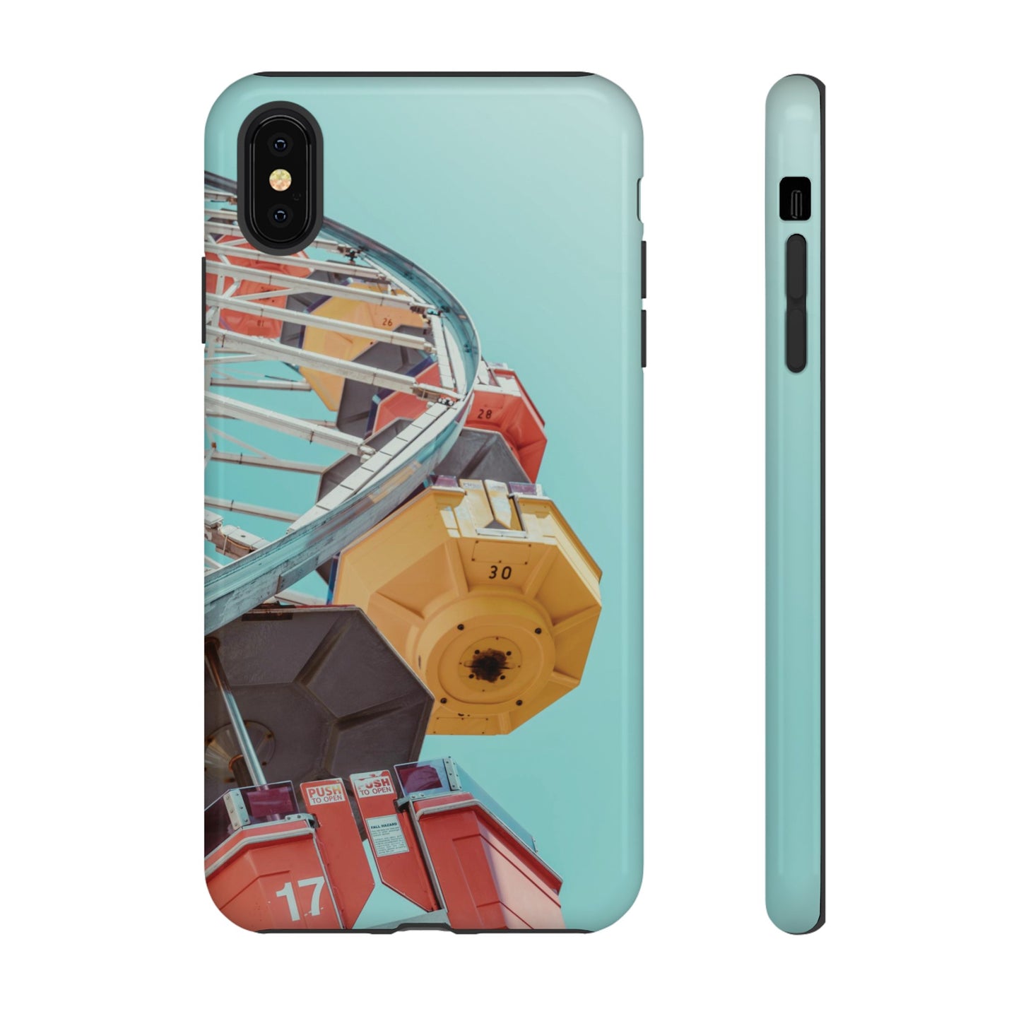 Ferris Wheel Wallpaper Phone Case | iPhone 15 Plus/ Pro, 14, 13, 12| Google Pixel 7, Pro, 5| Samsung Galaxy S23 All Major Phone Models